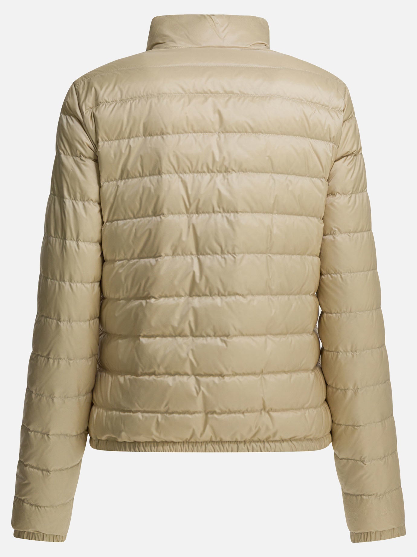 Down jackets Logo  Beige - Moncler Women | PDP | Replica Handbags  | 2
