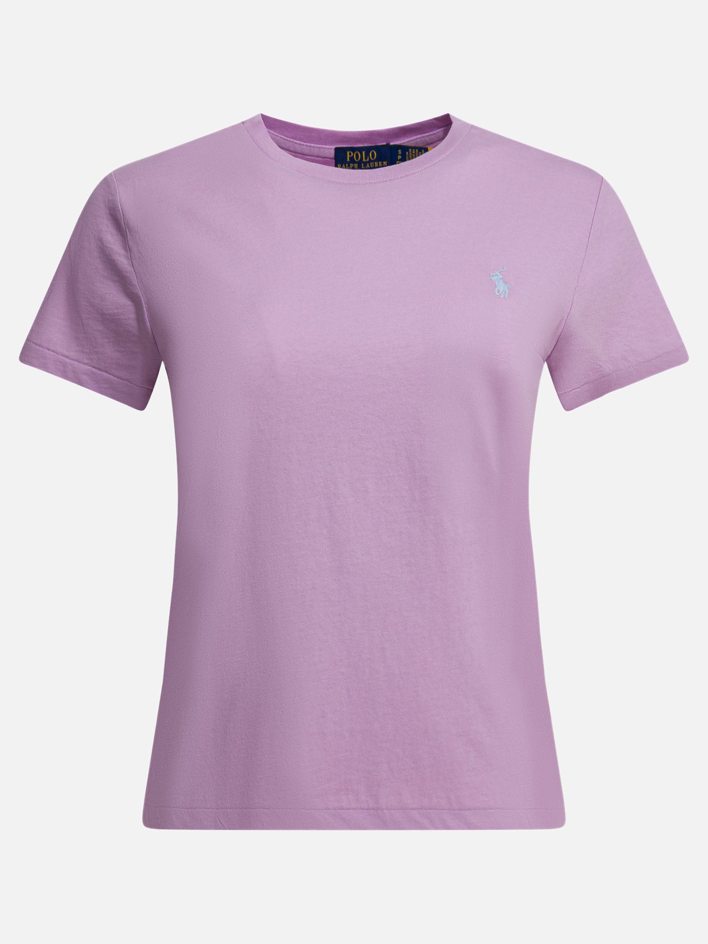 Crewneck t-shirts Logo  Purple - Polo Ralph Lauren Women | PDP | Replica Handbags  | thumbnail