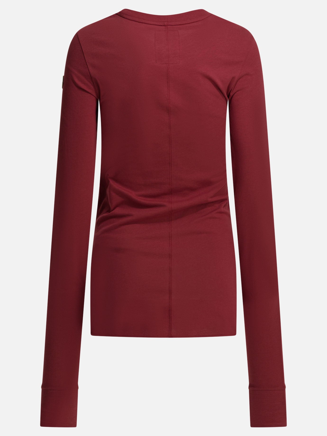 Crewneck t-shirts Solid colour  Red - Rick Owens Women | PDP | Replica Handbags  | 2
