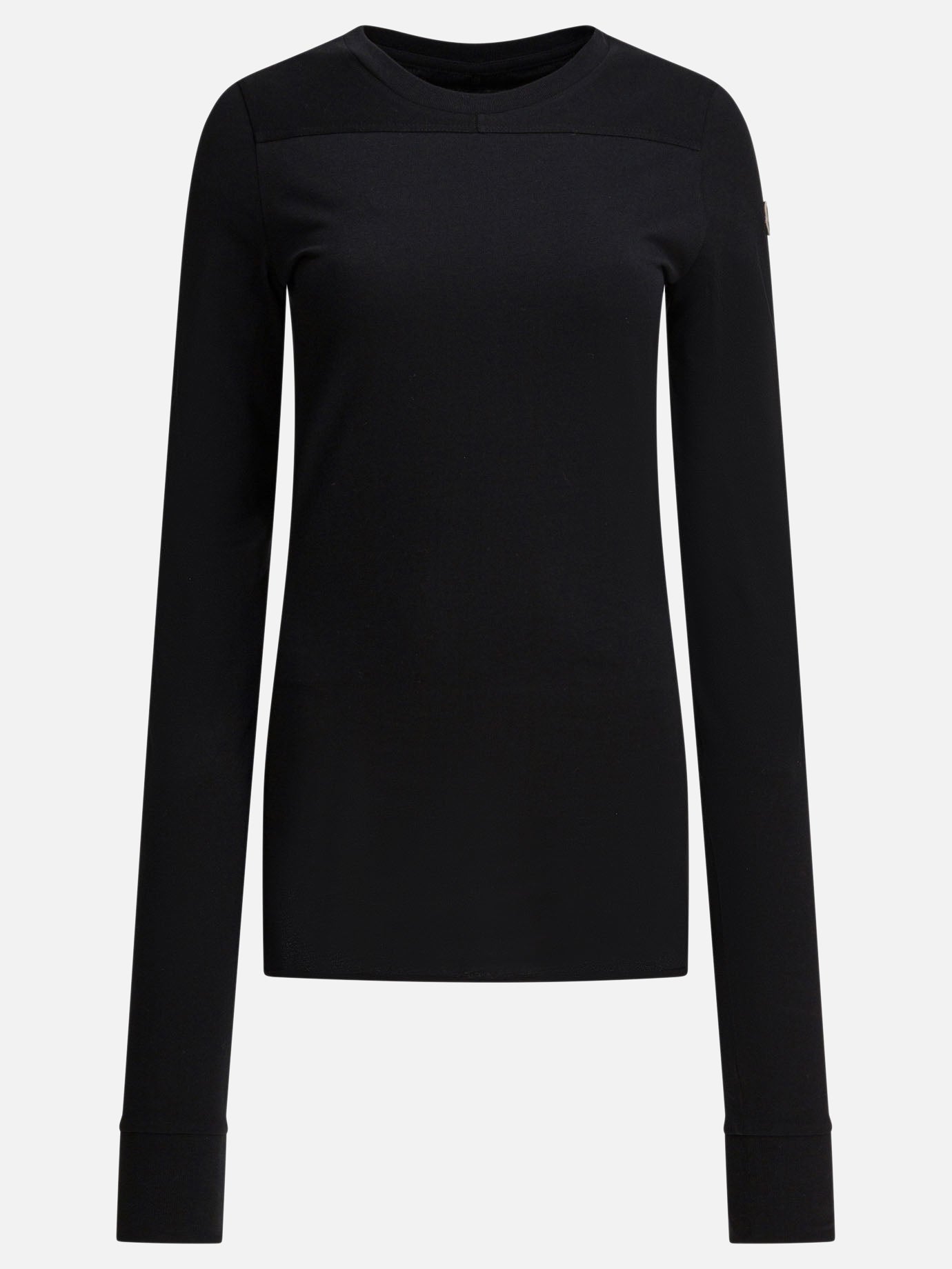 Crewneck t-shirts Solid colour  Black - Rick Owens Women | PDP | Replica Handbags  

