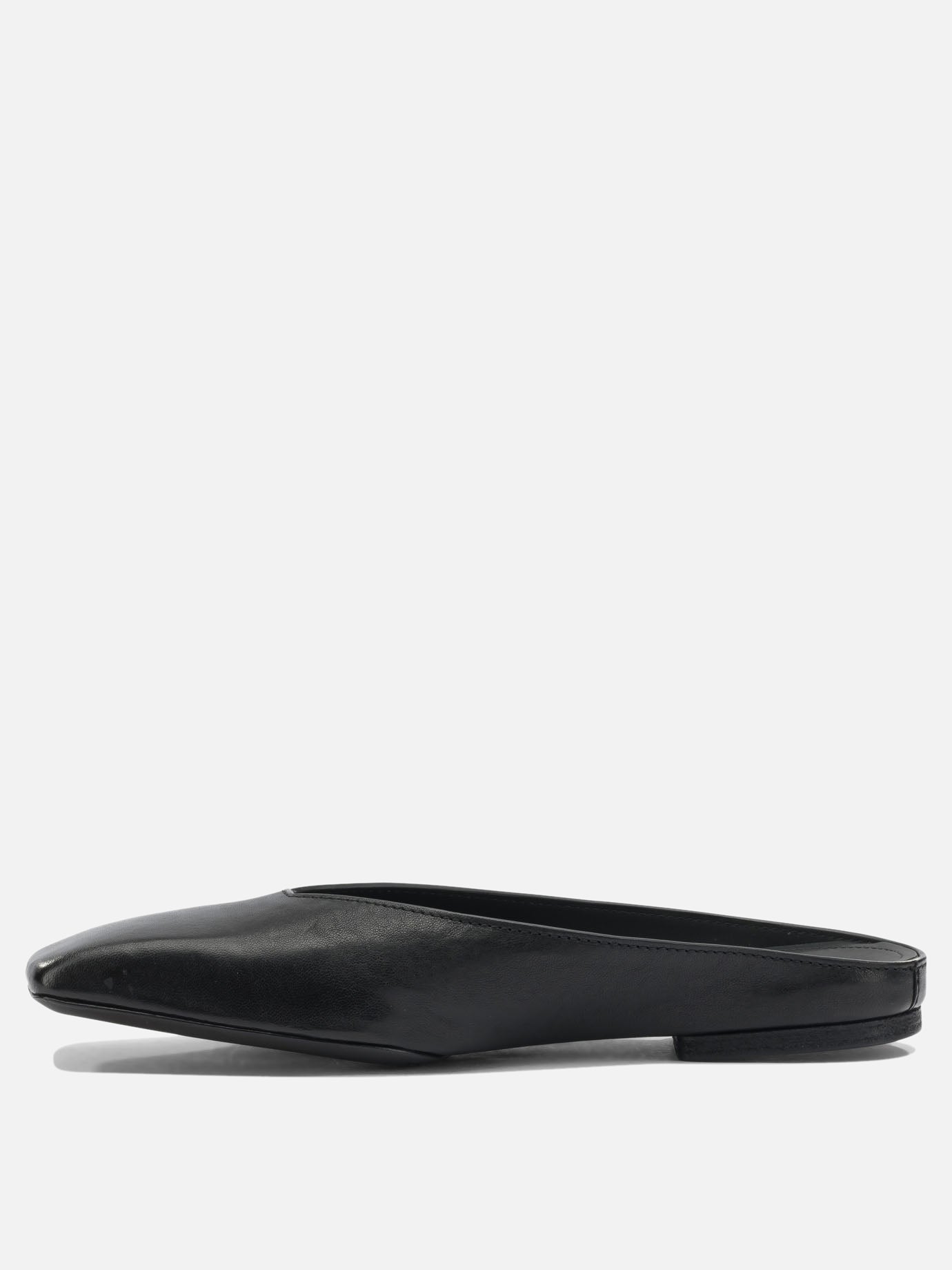 Slippers 100% ram leather - 100% cow leather  Black - Rick Owens Women | PDP | Replica Handbags  | Zoom-Modal_3
