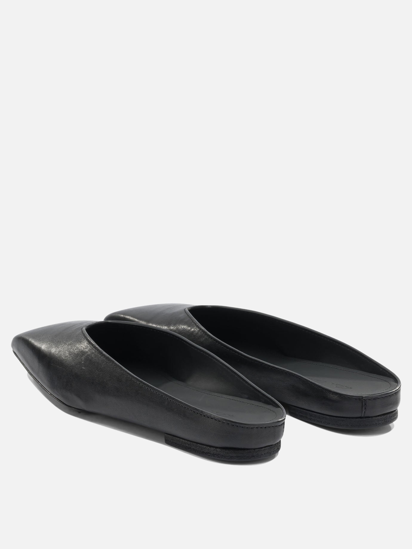 Slippers 100% ram leather - 100% cow leather  Black - Rick Owens Women | PDP | Replica Handbags  | Zoom-Modal_4

