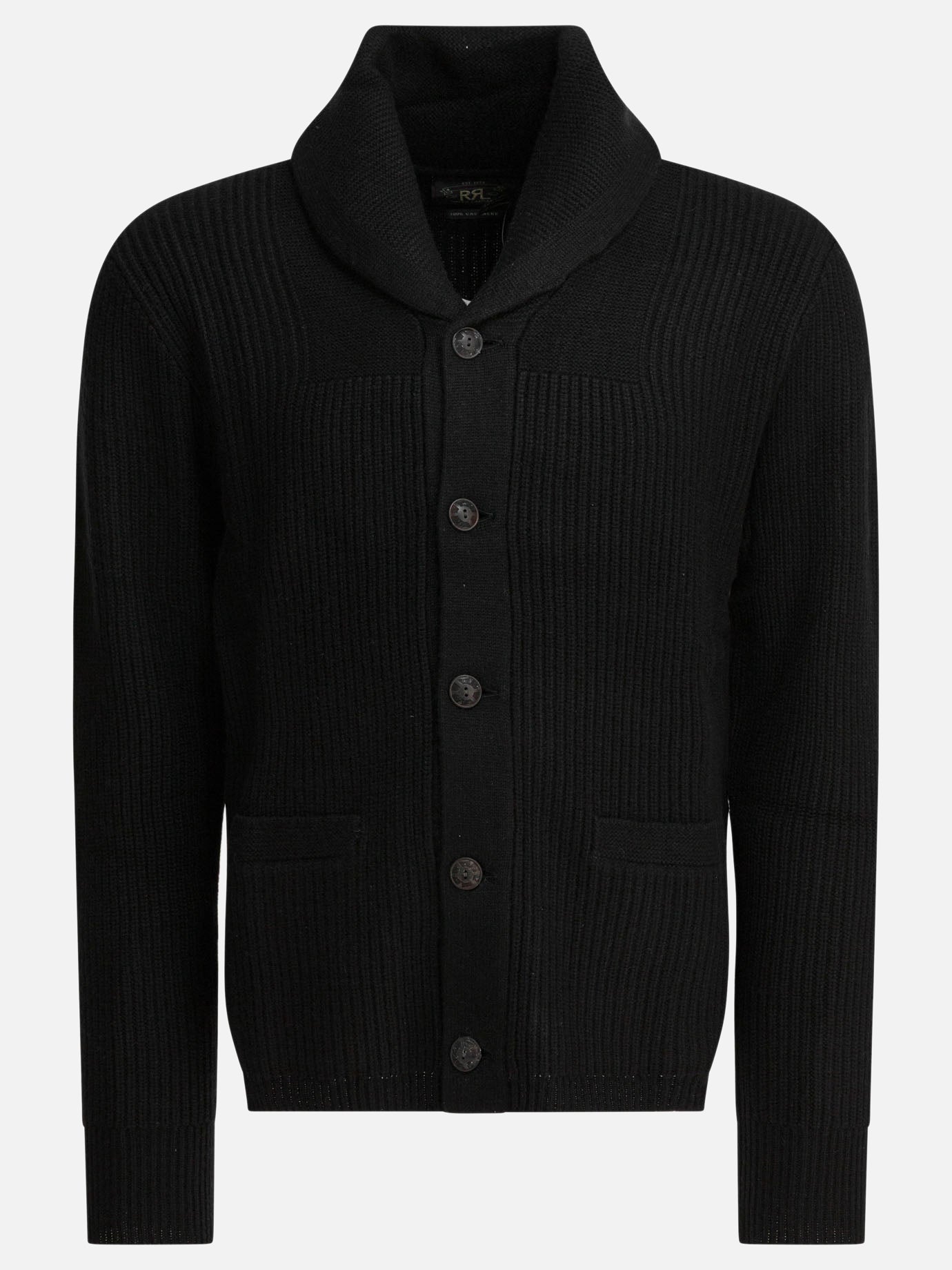Cardigans Solid colour  Black - RRL by Ralph Lauren Men | PDP | Replica Handbags  | Zoom-Modal
