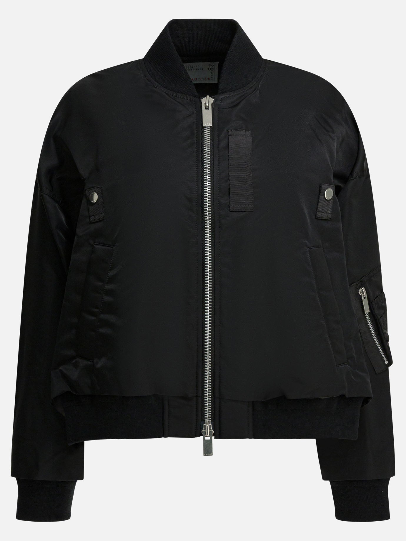 Bomber jackets Solid colour  Black - Sacai Women | PLP | Replica Handbags  
