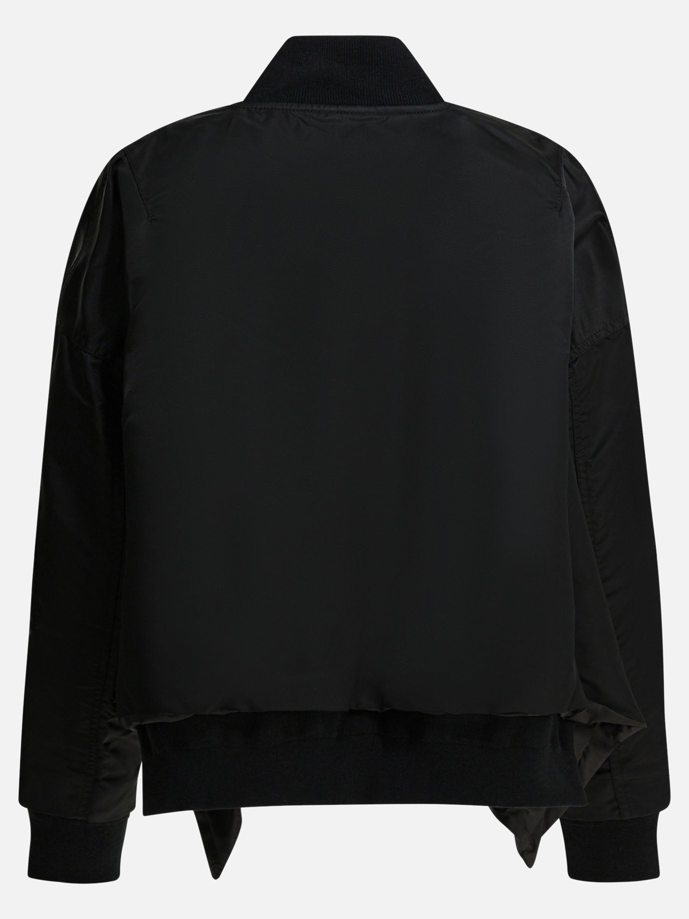 Bomber jackets Solid colour  Black - Sacai Women | PDP | Replica Handbags  | Zoom-Modal_2
