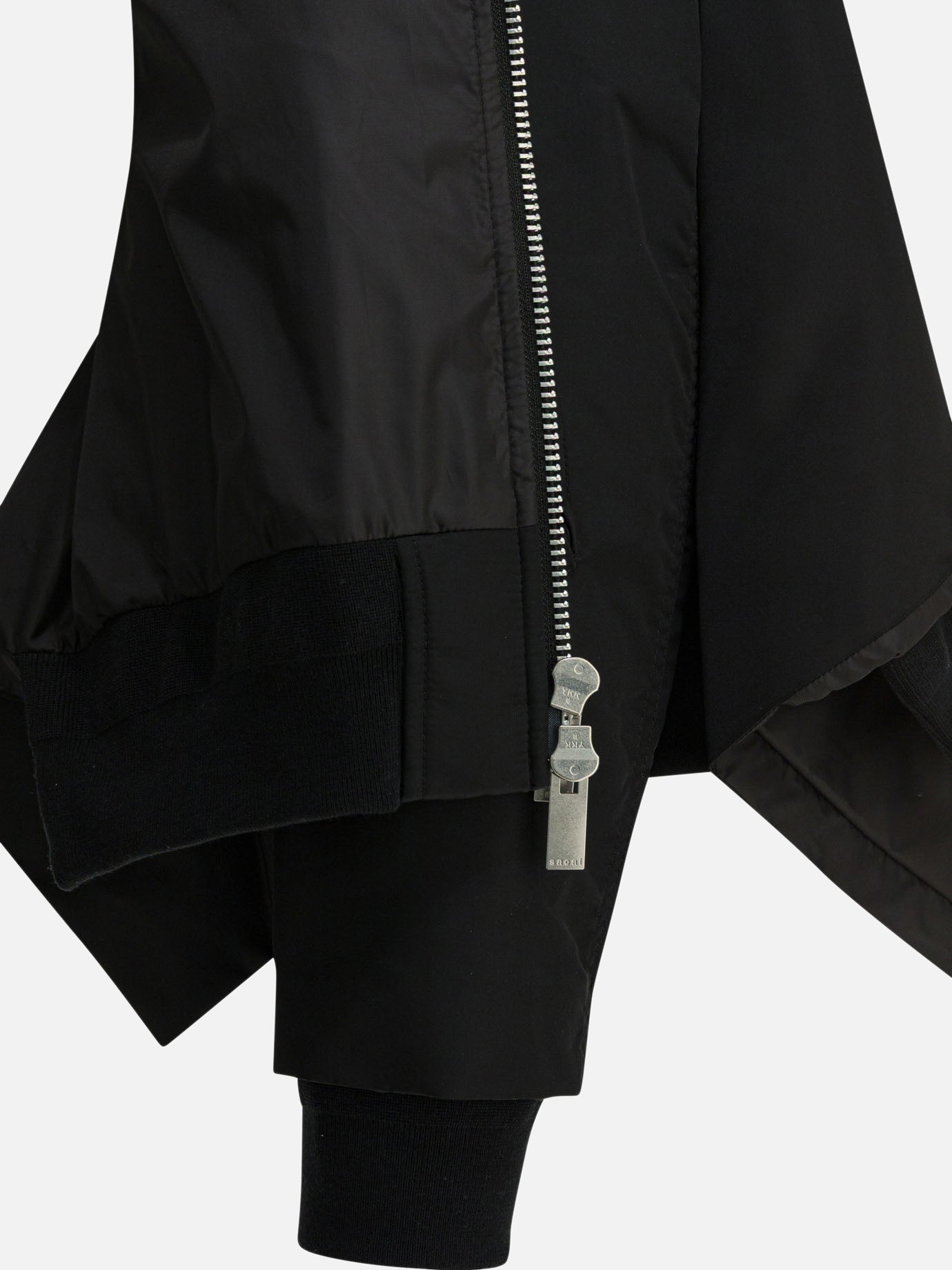 Bomber jackets Solid colour  Black - Sacai Women | PDP | Replica Handbags  | Zoom-Modal_4
