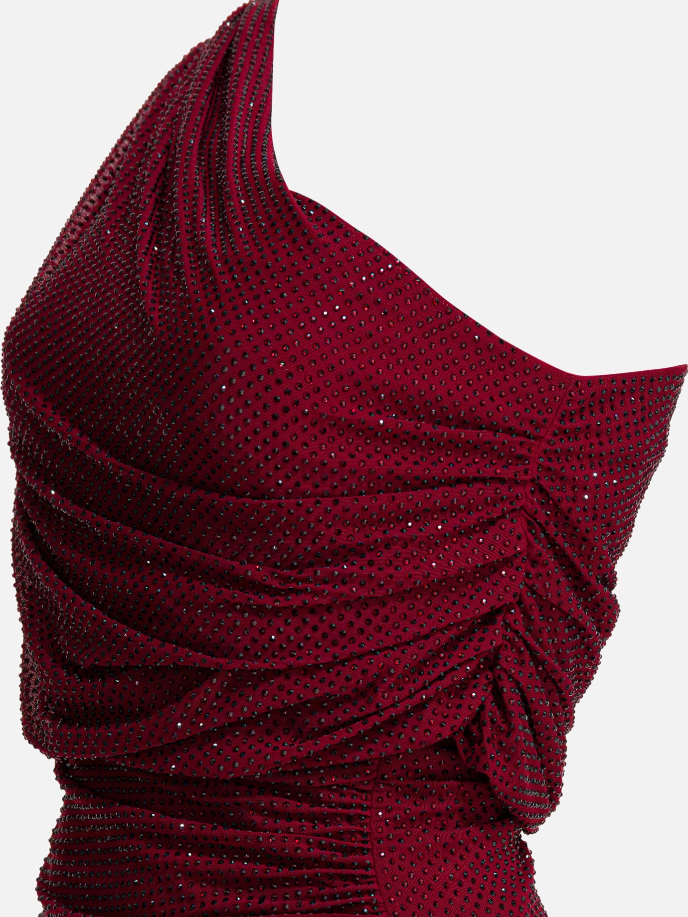 Midi dresses Solid colour  Red - Self-portrait Women | PDP | Replica Handbags  | thumbnail_3