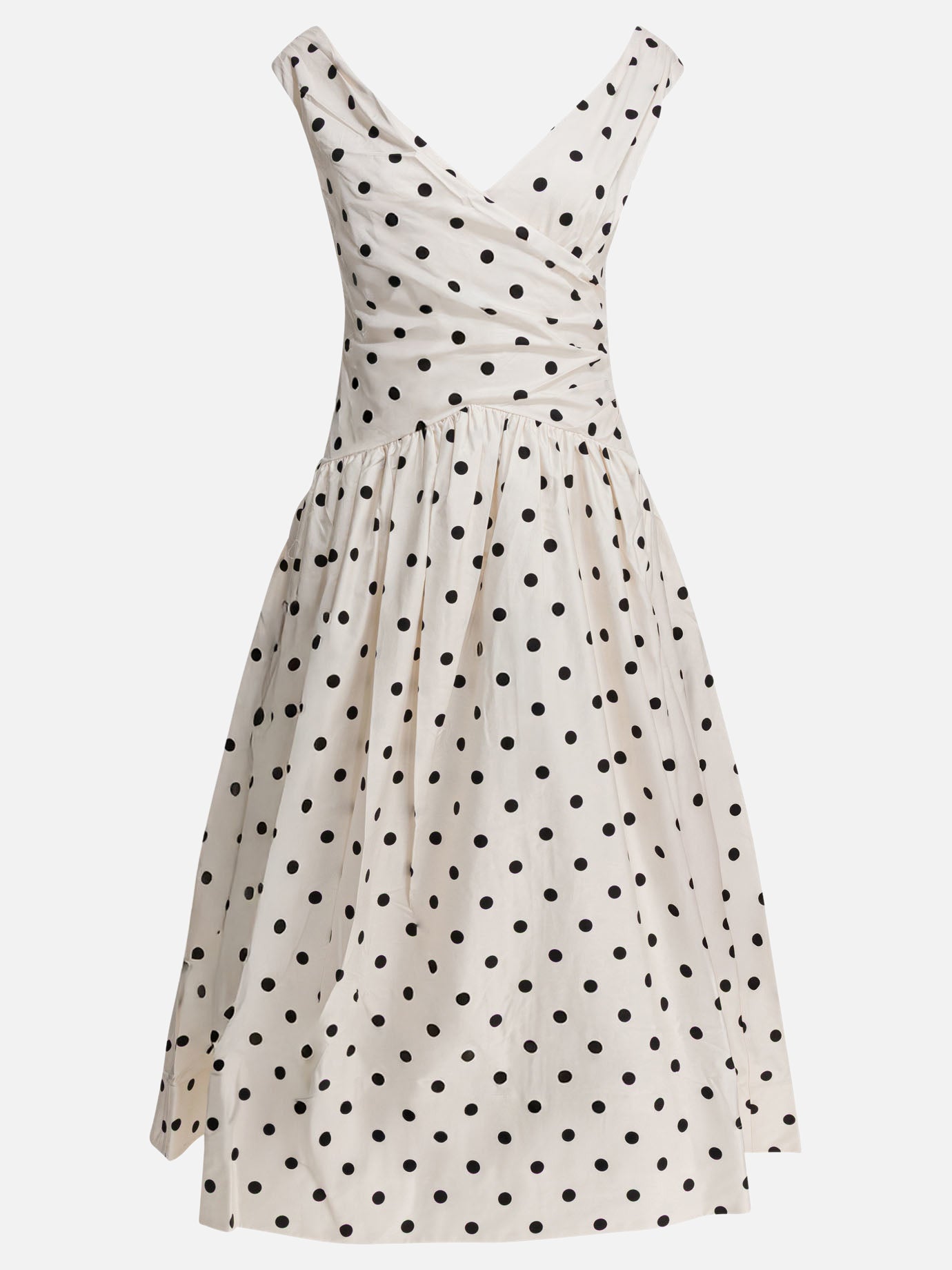 Midi dresses Polka dots  White - Self-portrait Women | PLP | Replica Handbags  
