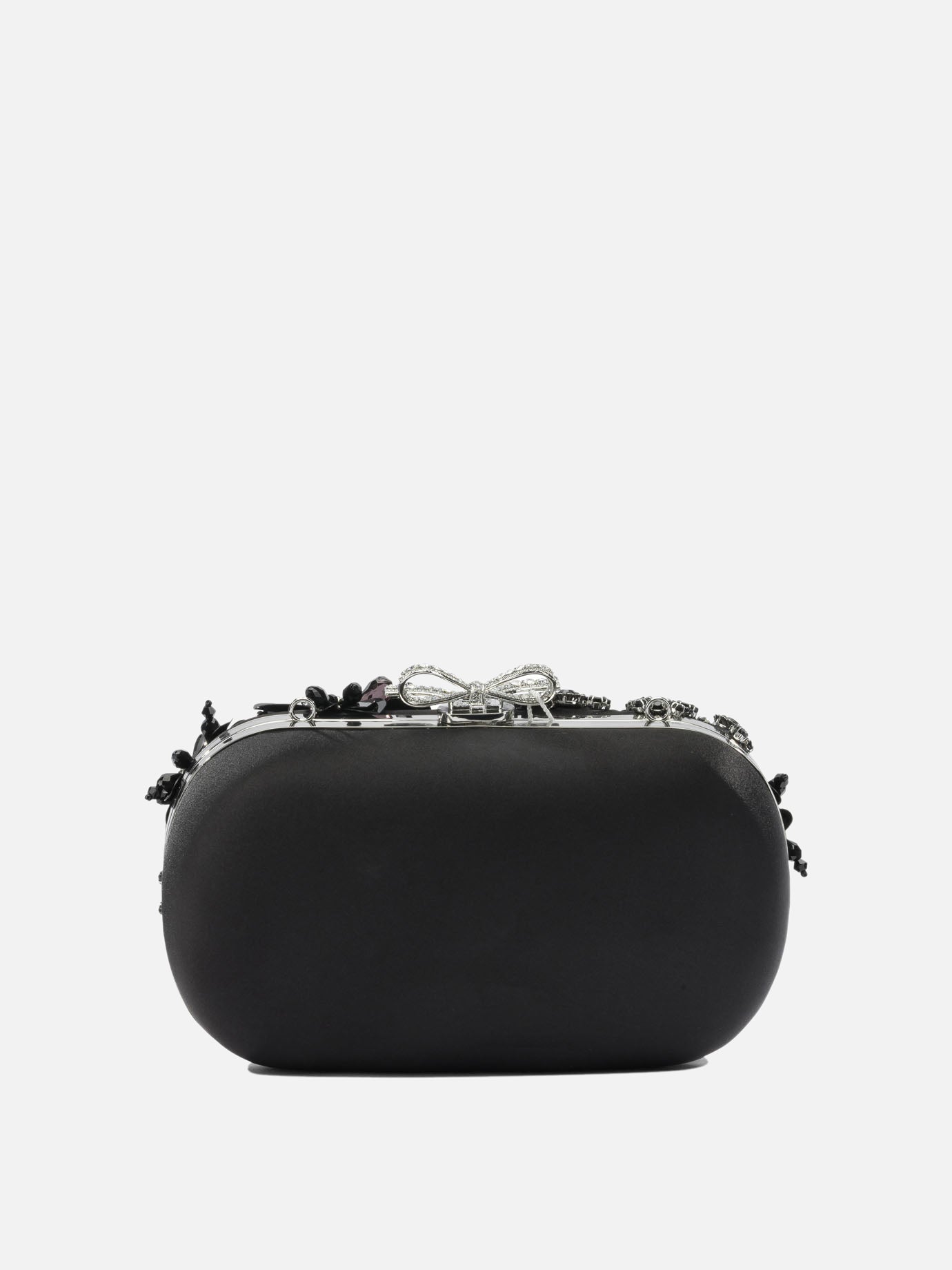 Pouch 97% polyester 3% elastane  Black - Self-portrait Women | PDP | Replica Handbags  | Zoom-Modal_3
