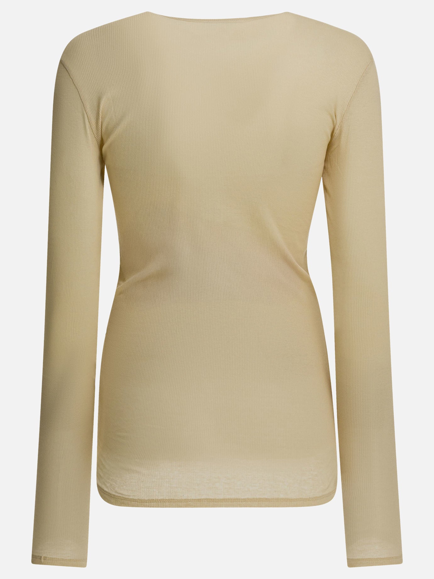 Henley t-shirts Solid colour  Beige - Soeur Women | PLP | Replica Handbags  | 2
