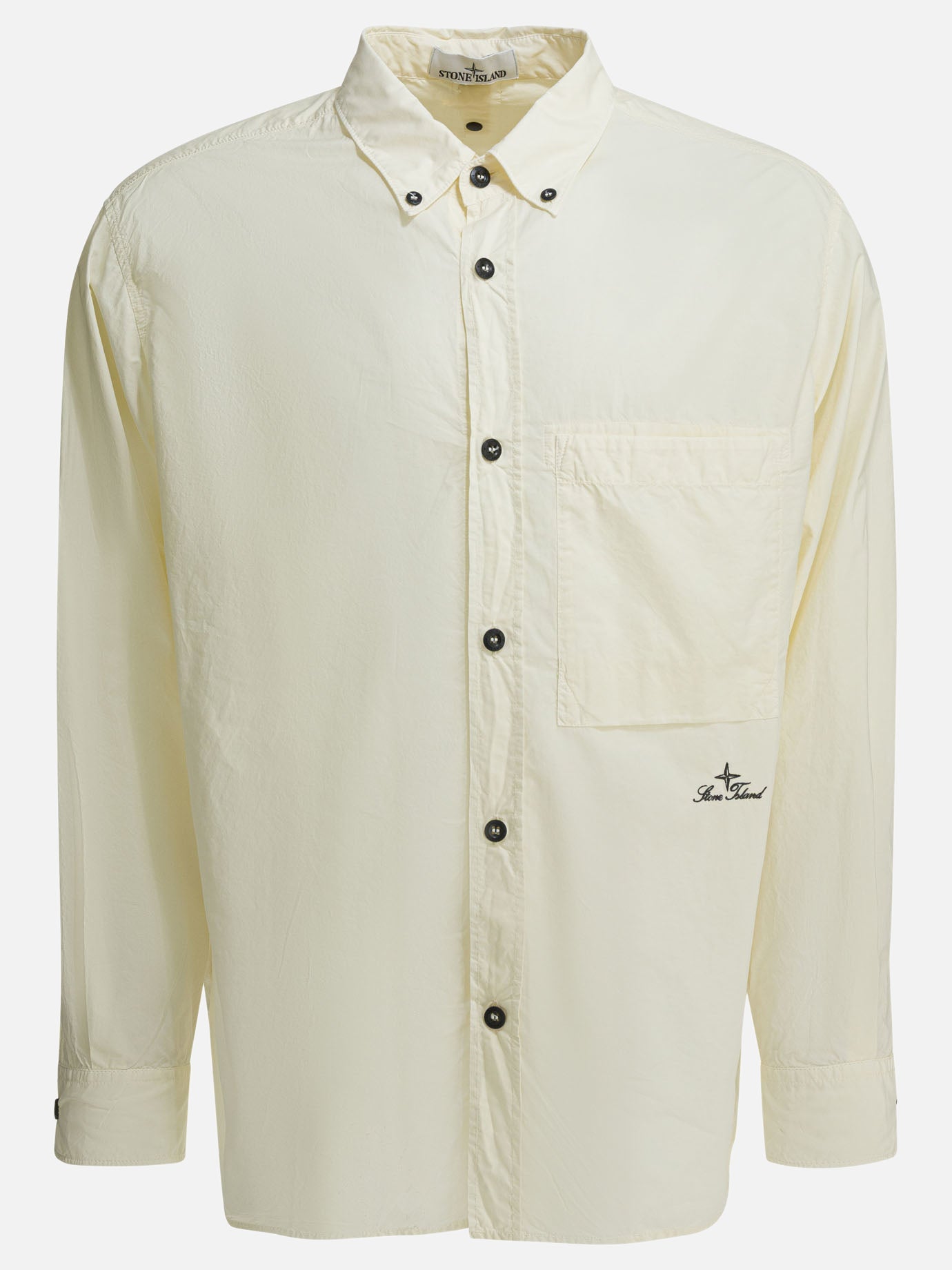 Casual shirts Logo  White - Stone Island Men | PLP | Replica Handbags  
