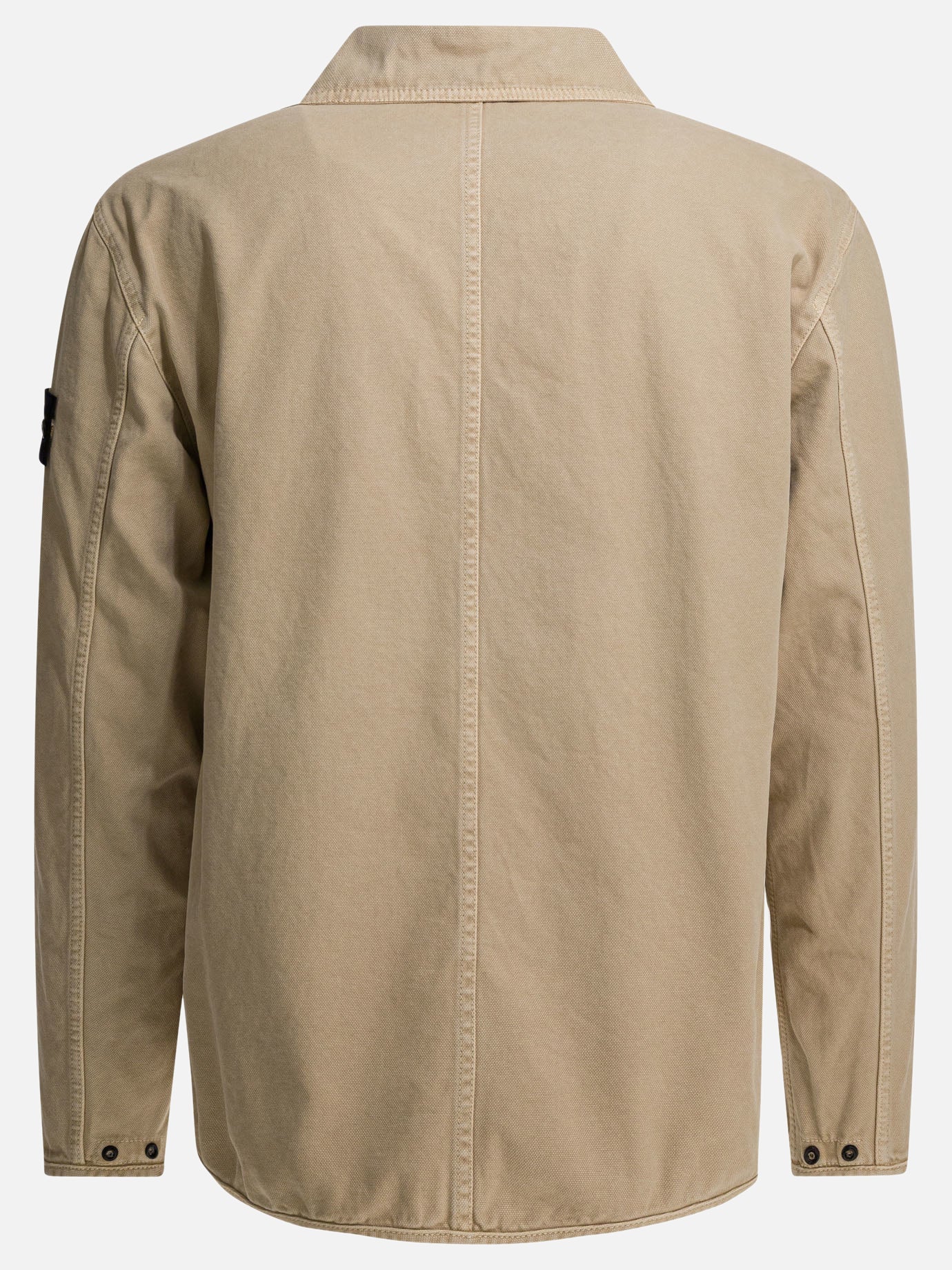 Overshirt jackets Logo  Beige - Stone Island Men | PLP | Replica Handbags  | 2
