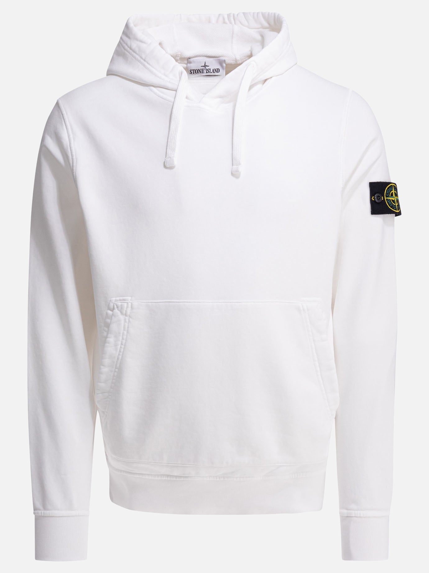 Hoodies Logo  White - Stone Island Men | PLP | Replica Handbags  
