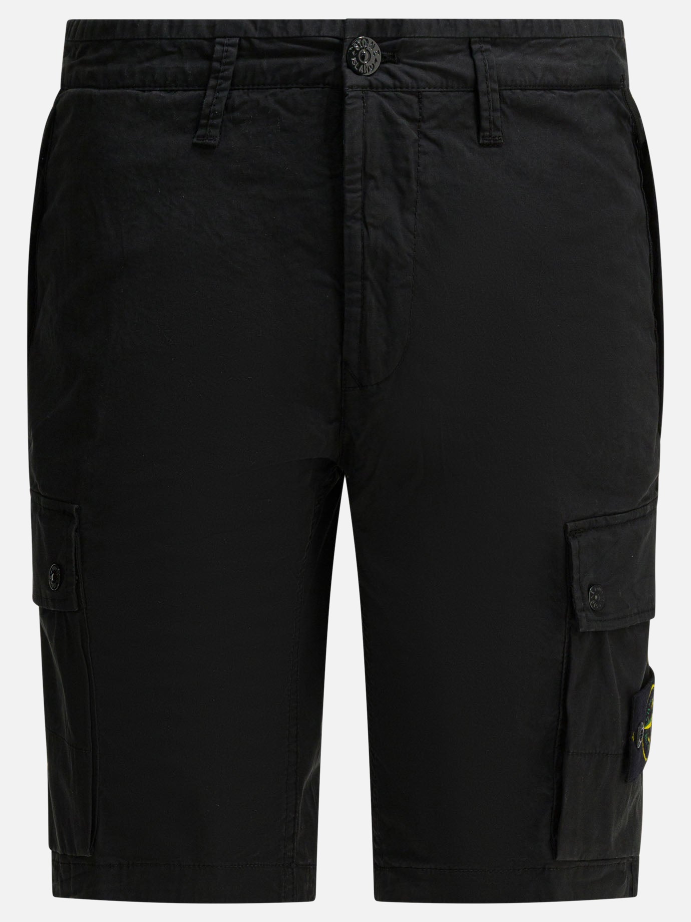 Cargo shorts Logo  Black - Stone Island Men | PDP | Replica Handbags  | thumbnail