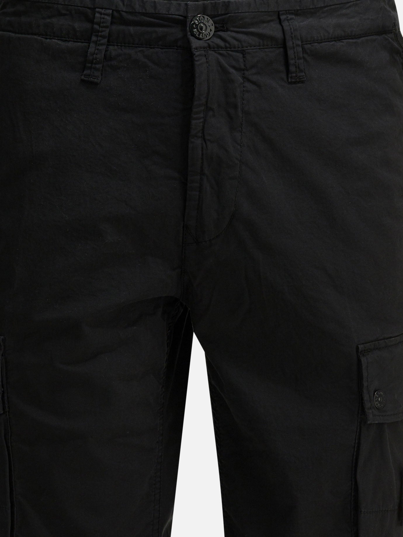 Cargo shorts Logo  Black - Stone Island Men | PDP | Replica Handbags  | Zoom-Modal_3
