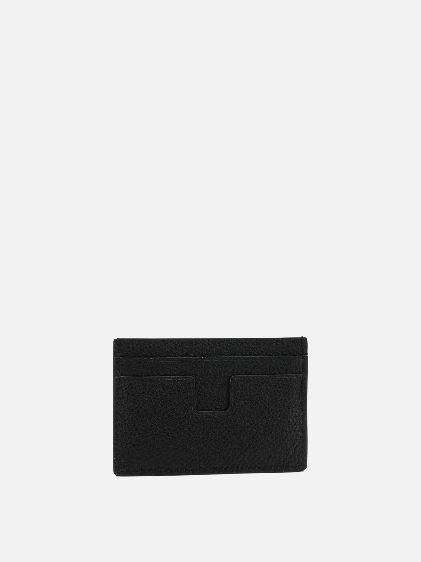Card holders 100% calf leather - Lining: 100% sheep leather  Black - Tom Ford Men | PDP | Replica Handbags  | thumbnail_3