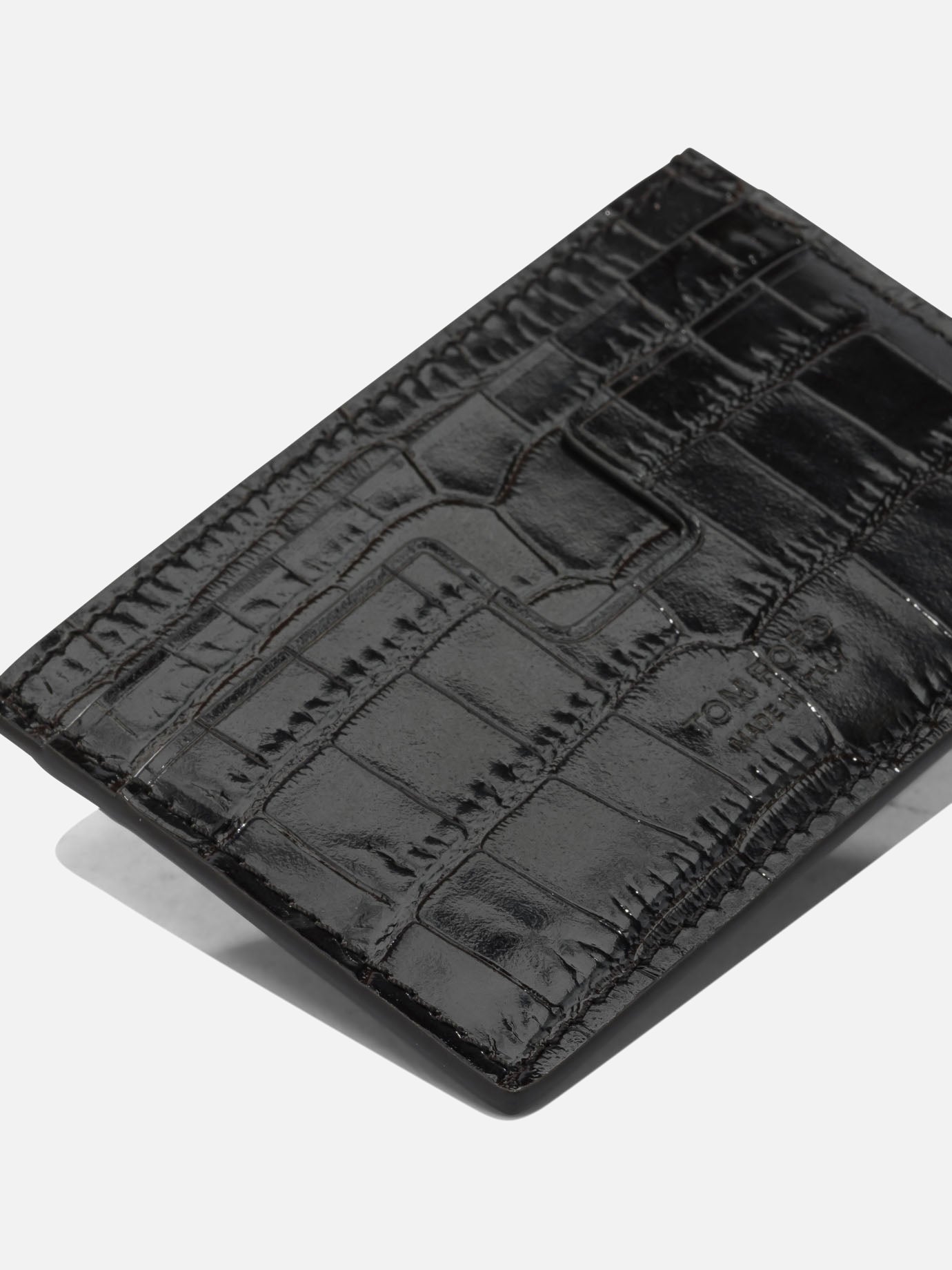 Card holders 100% calf leather - Lining: 100% sheep leather  Brown - Tom Ford Men | PDP | Replica Handbags  | Zoom-Modal_4
