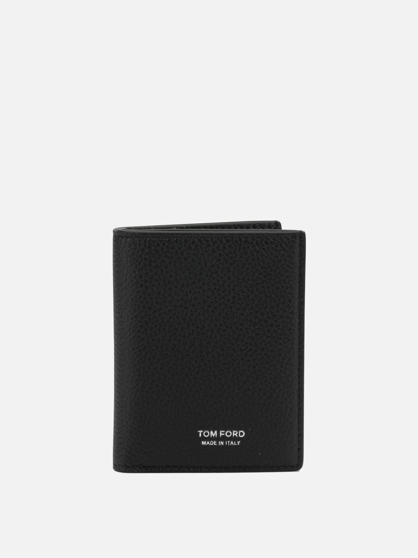 Card holders 100% calf leather - Lining: 70% calf leather 30% sheep leather  Black - Tom Ford Men | PLP | Replica Handbags  
