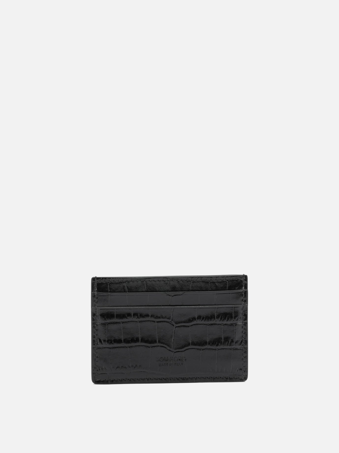 Card holders 100% calf leather  Black - Tom Ford Men | PLP | Replica Handbags  
