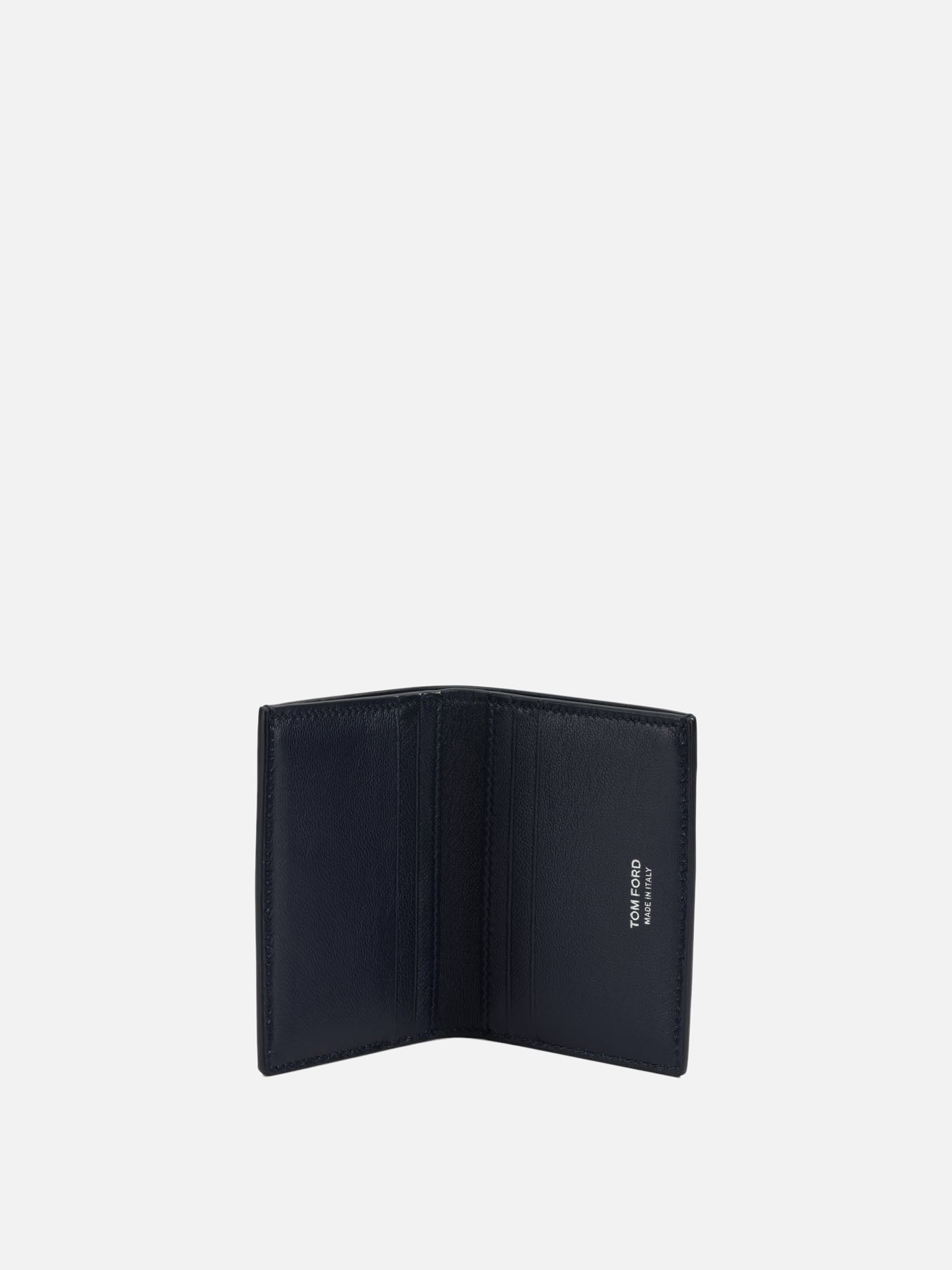 Card holders 100% calf leather  Blue - Tom Ford Men | PDP | Replica Handbags  | Zoom-Modal_5
