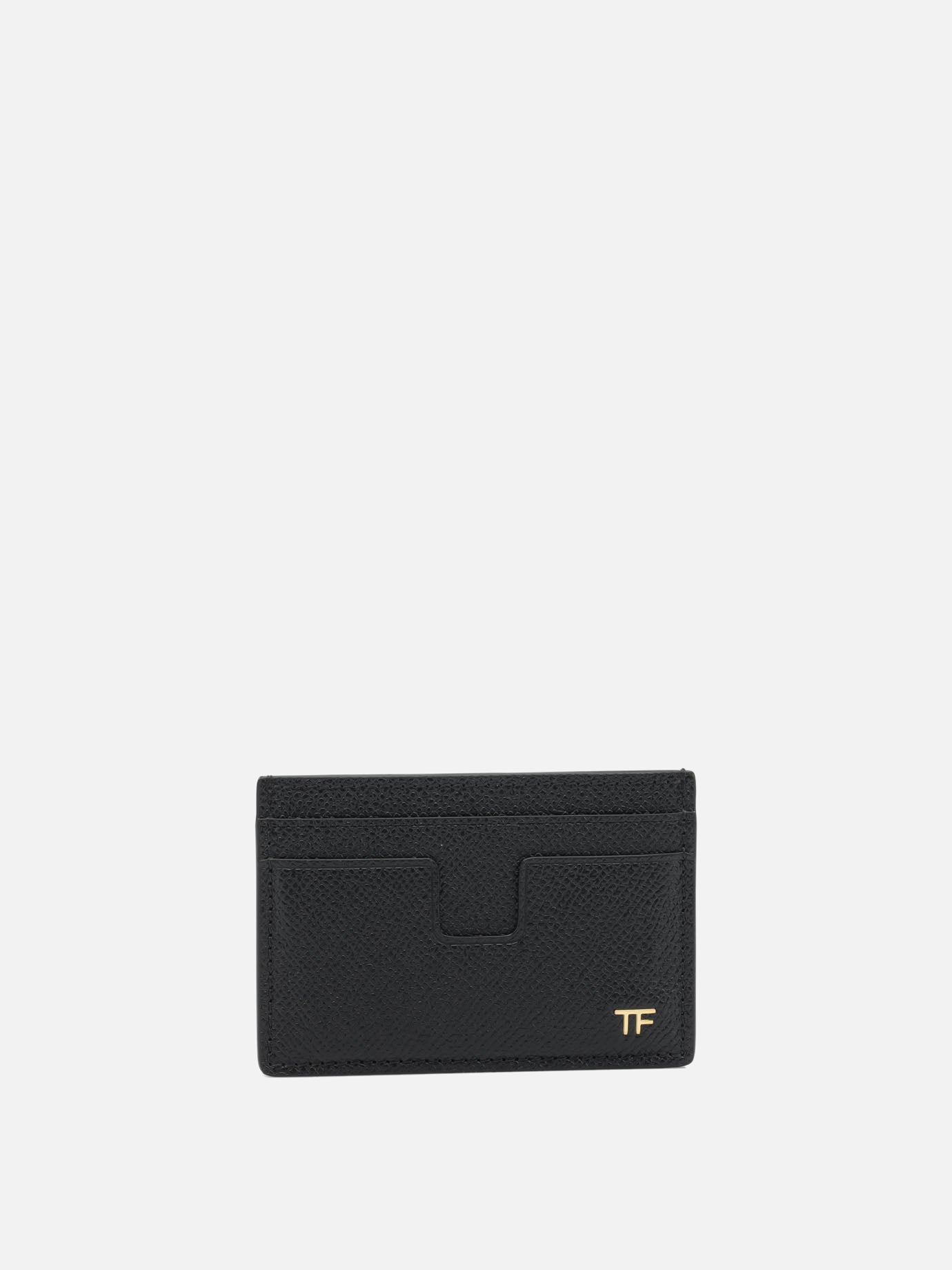 Card holders 100% calf leather  Black - Tom Ford Men | PLP | Replica Handbags  
