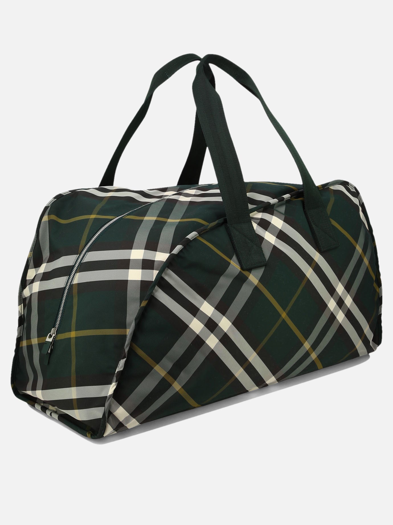 Travel bags Check  Green - Burberry Men | PDP | Replica Handbags  | 2

