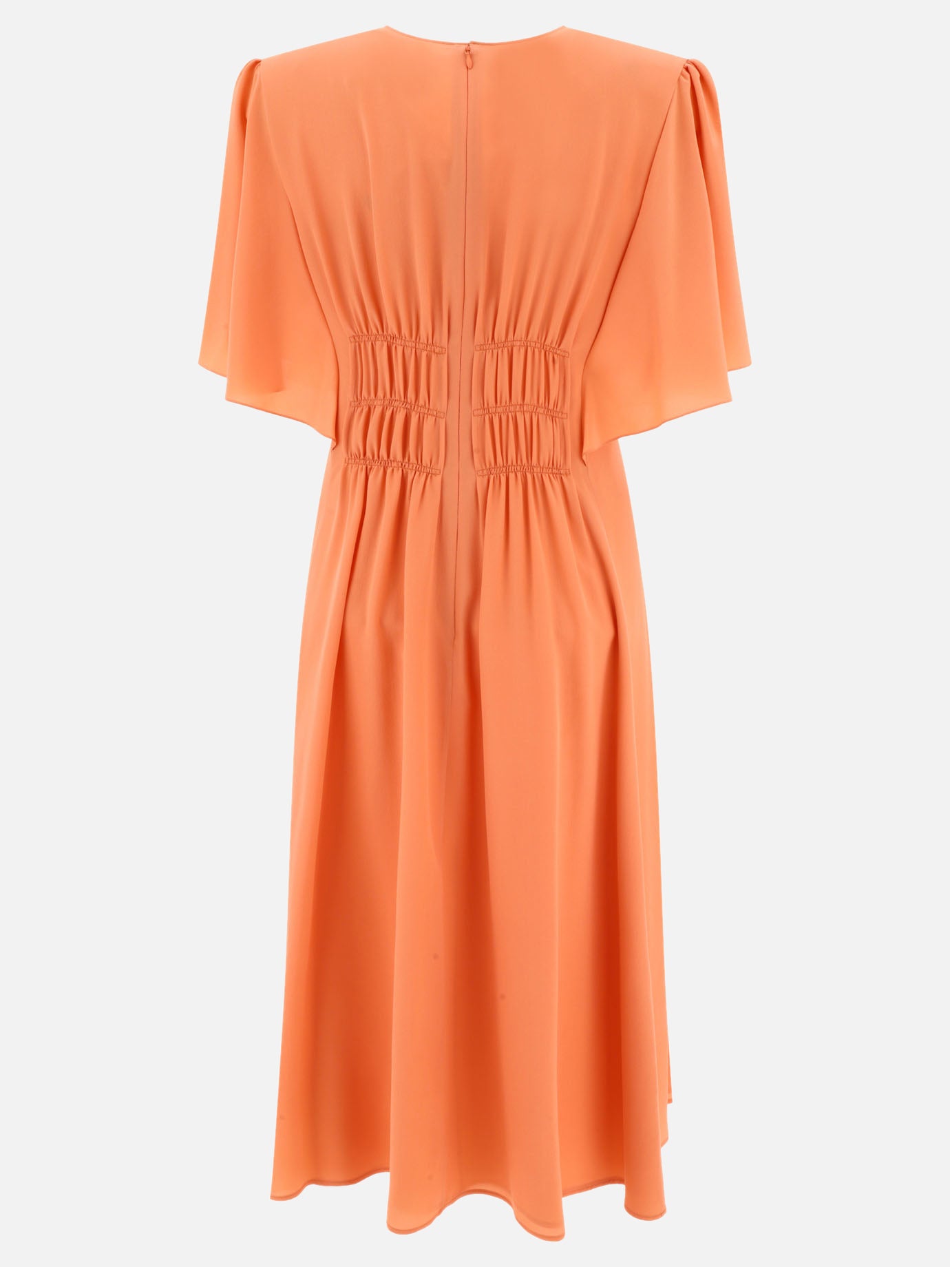 Midi dresses Solid colour  Orange - Chloé Women | PLP | Replica Handbags  | 2
