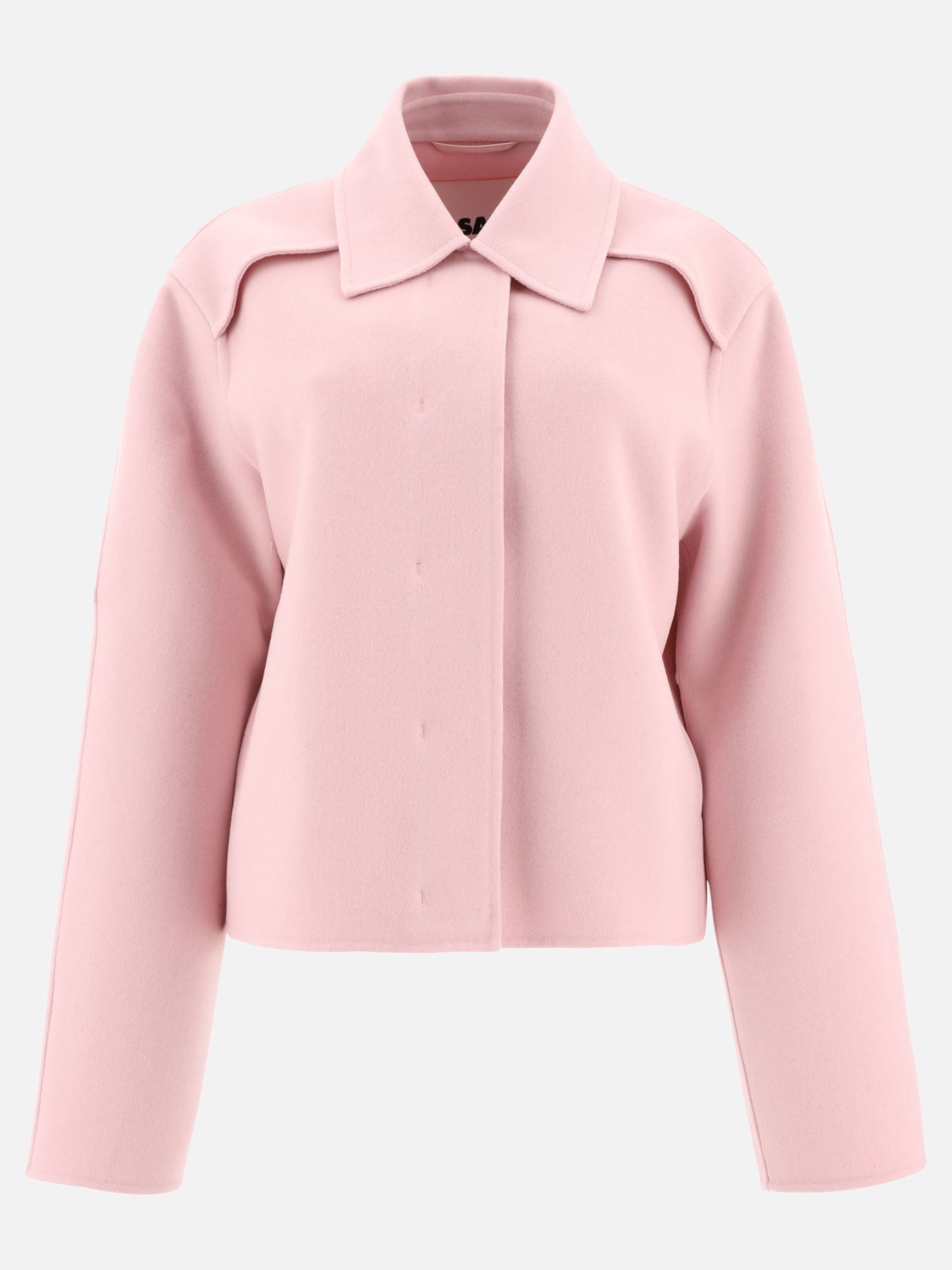 Overshirt jackets Solid colour  Pink - Jil Sander Women | PDP | Replica Handbags  | thumbnail