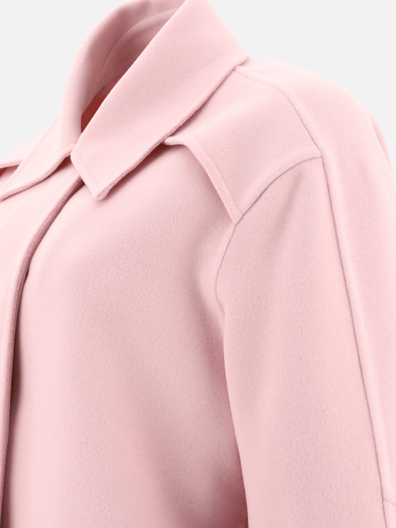 Overshirt jackets Solid colour  Pink - Jil Sander Women | PDP | Replica Handbags  | Zoom-Modal_4
