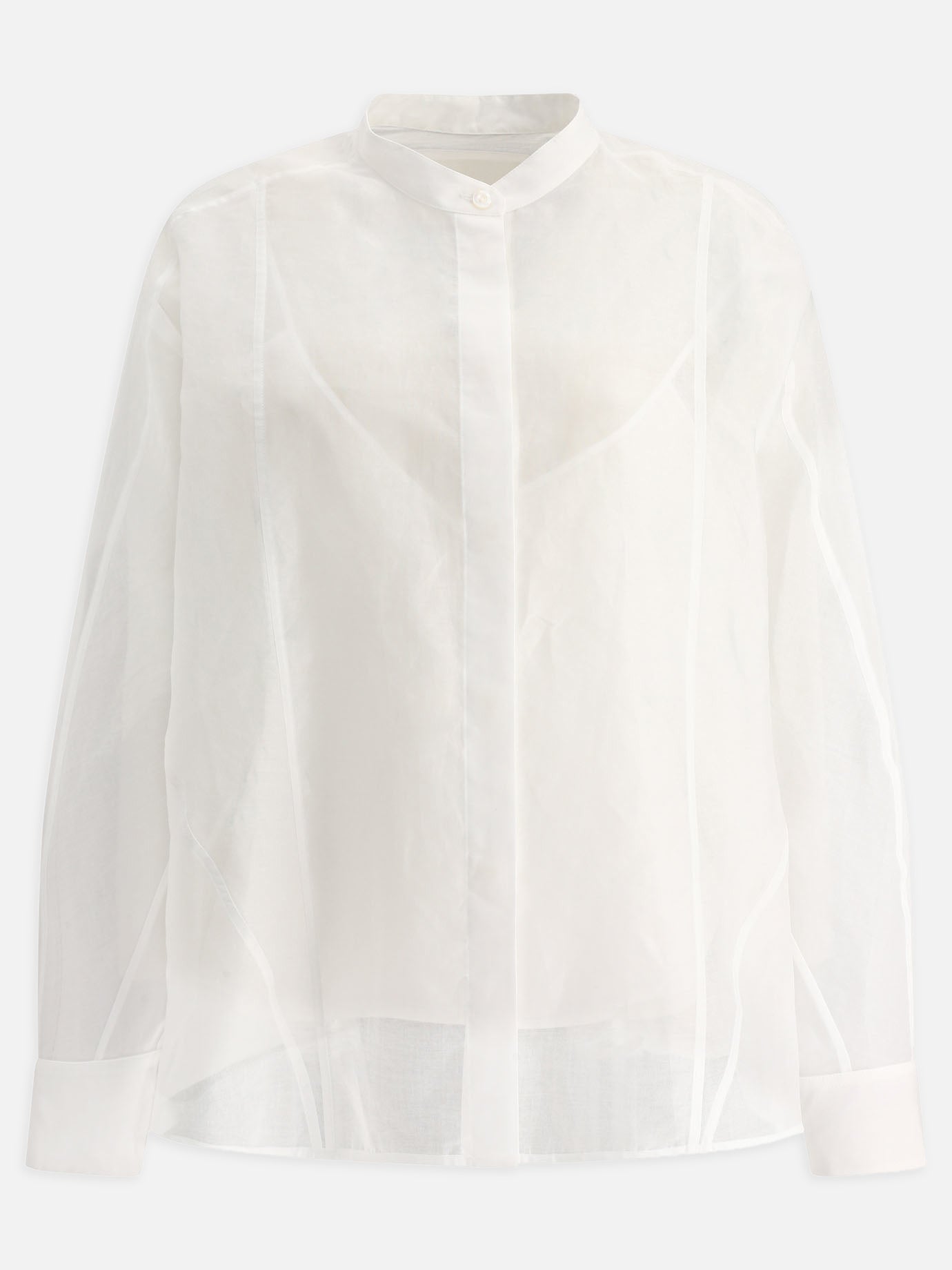Casual shirts Solid colour  White - Jil Sander Women | PLP | Replica Handbags  
