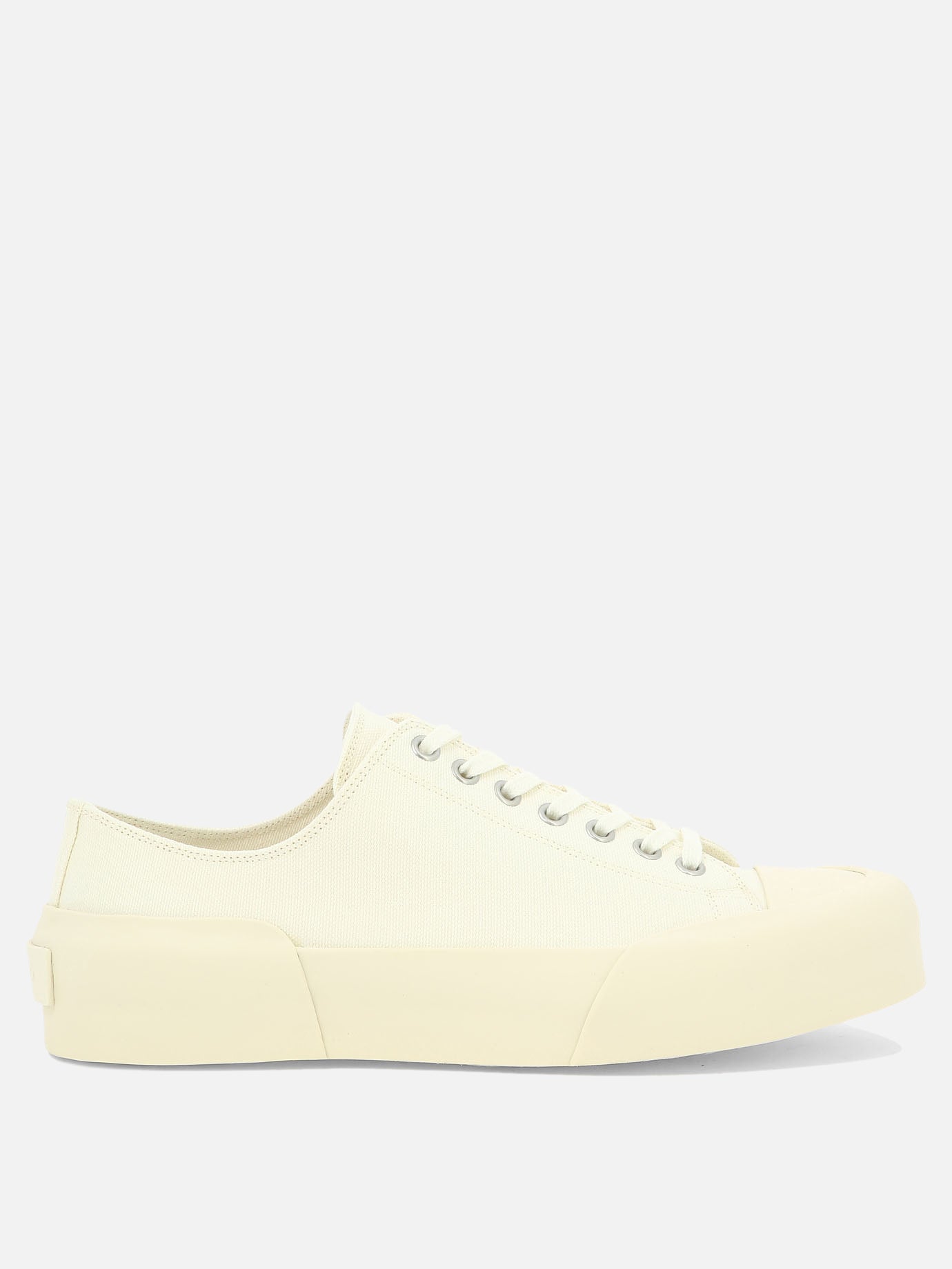 Low top sneakers 100% cotton - 100% rubber  White - Jil Sander Women | PLP | Replica Handbags  
