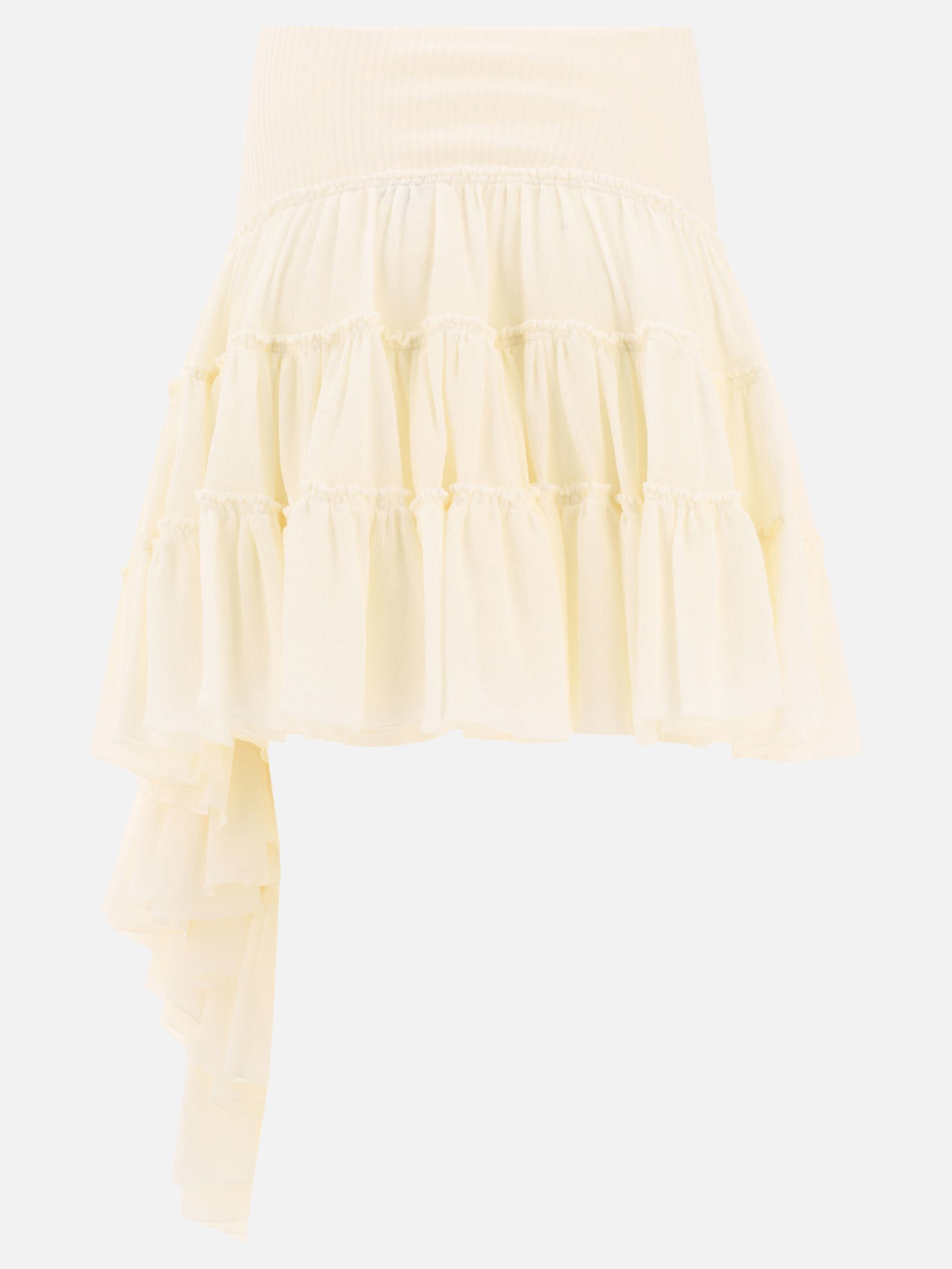 Miniskirts Solid colour  White - Loewe Women | PLP | Replica Handbags  | 2
