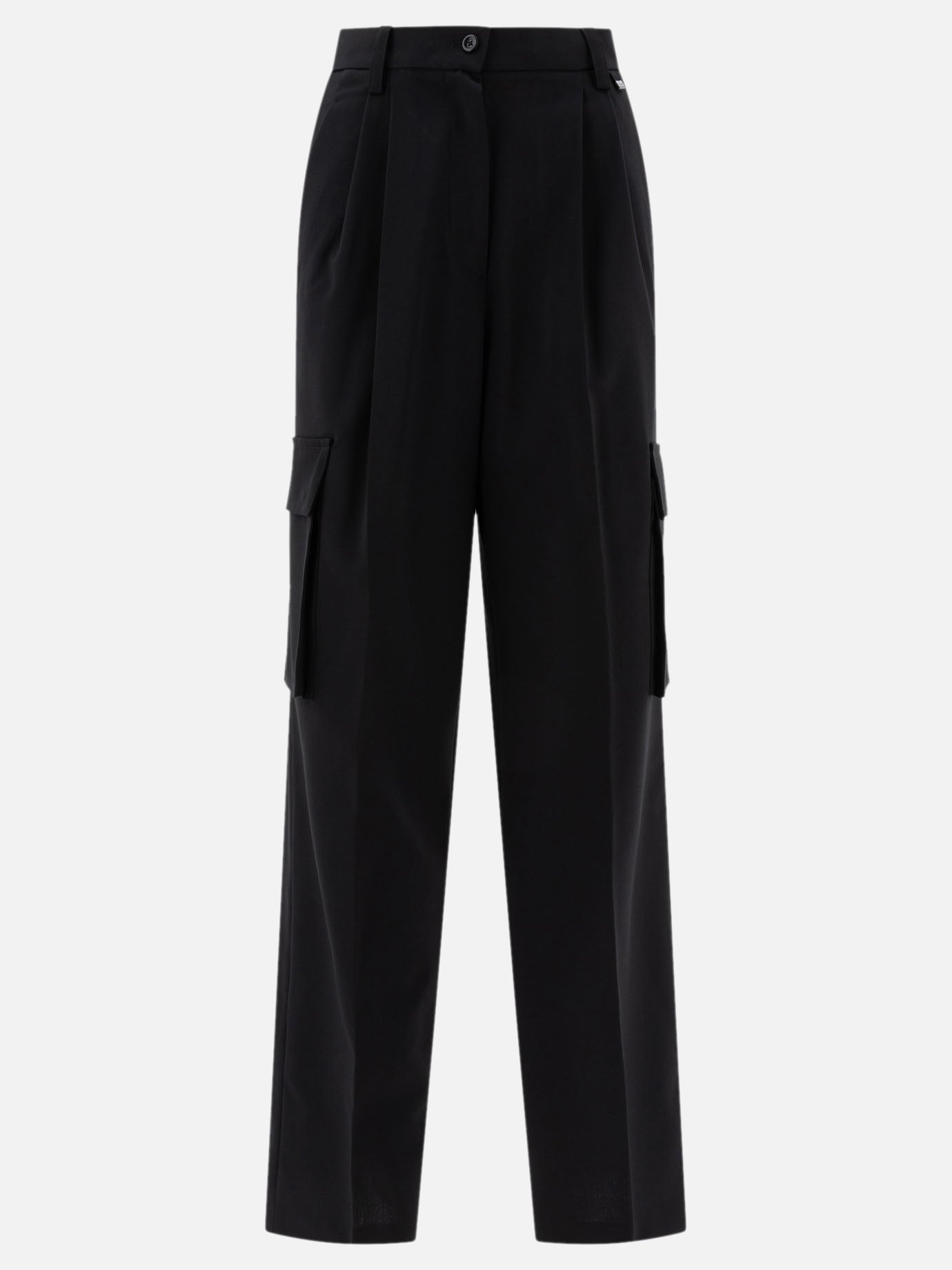 Cargo & parachute trousers Solid colour  Black - Herno Women | PLP | Replica Handbags  
