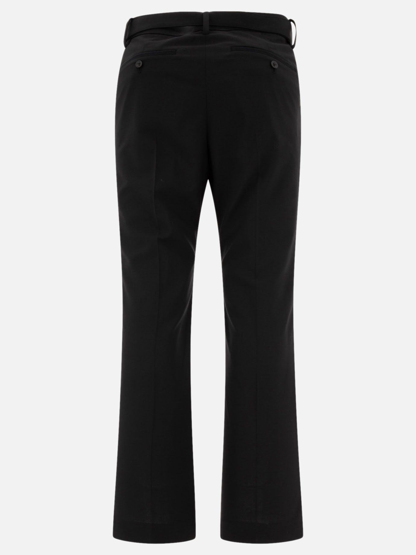 Tailored trousers Solid colour  Black - Sacai Men | PDP | Replica Handbags  | Zoom-Modal_2
