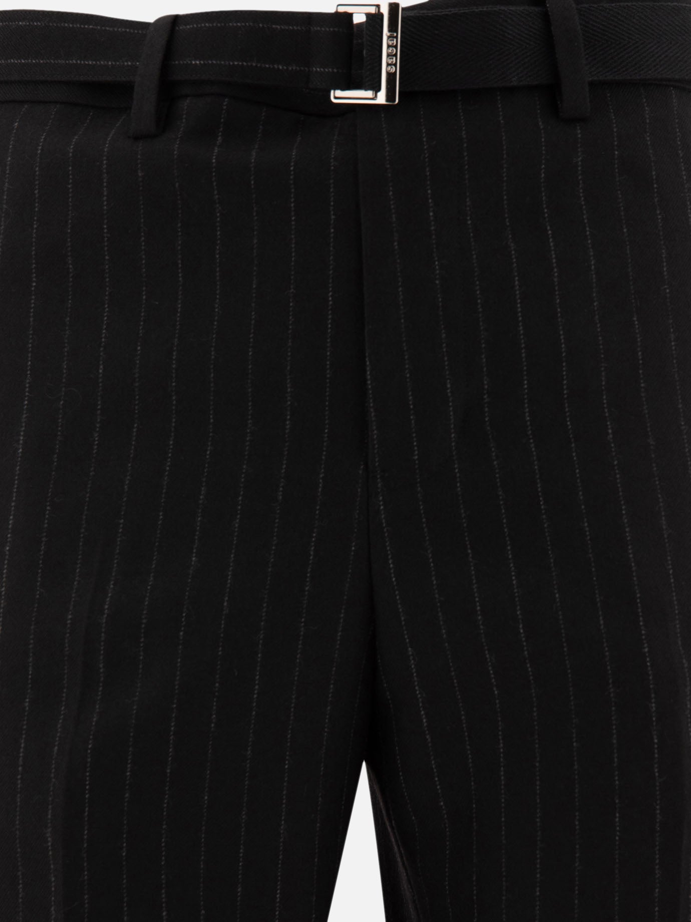 Tailored trousers Pinstriped  Black - Sacai Men | PDP | Replica Handbags  | thumbnail_3