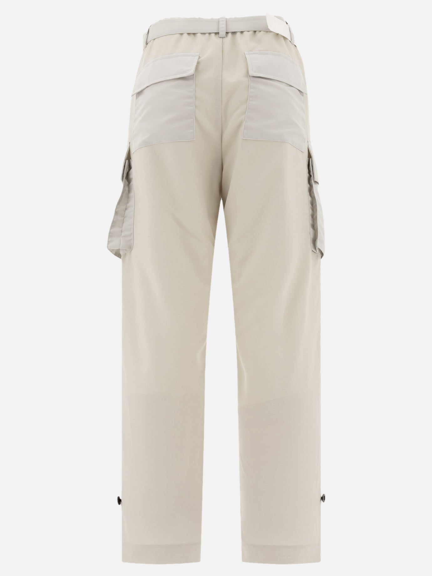 Cargo & parachute trousers Solid colour  Beige - Sacai Women | PLP | Replica Handbags  | 2
