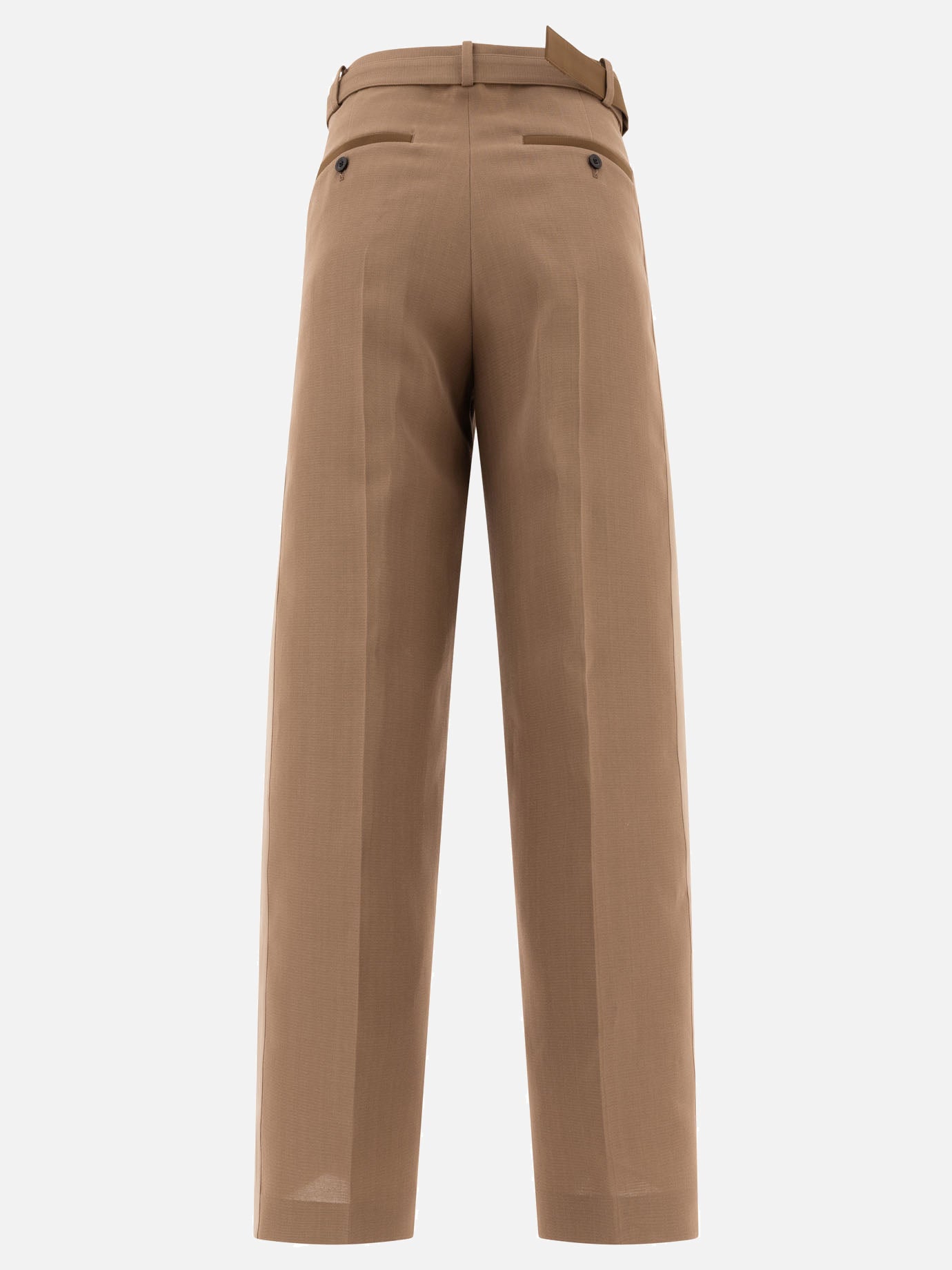 Tailored trousers Solid colour  Beige - Sacai Women | PLP | Replica Handbags  | 2
