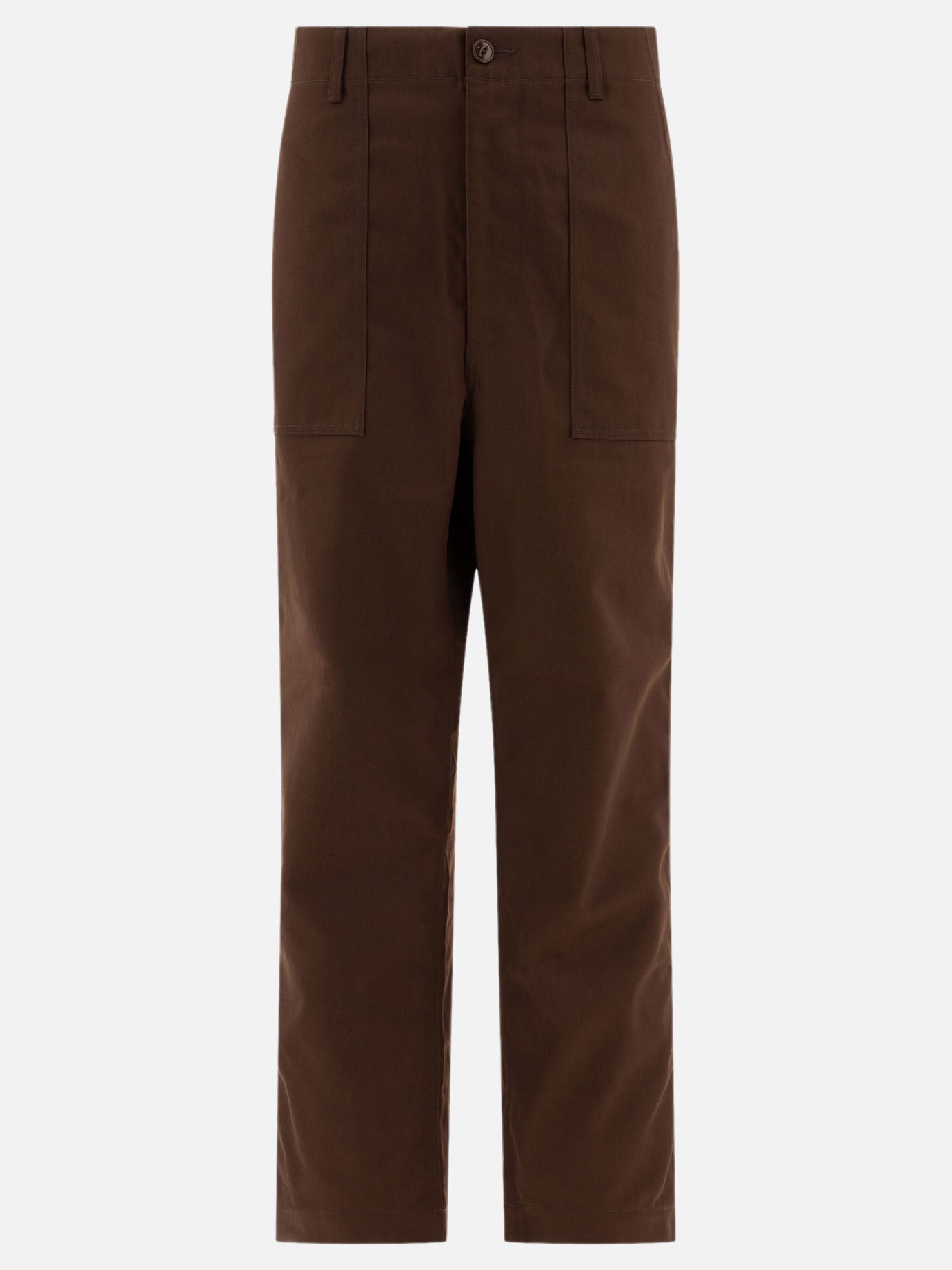 Work pants Solid colour  Brown - South2 West8 Men | PDP | Replica Handbags  | Zoom-Modal
