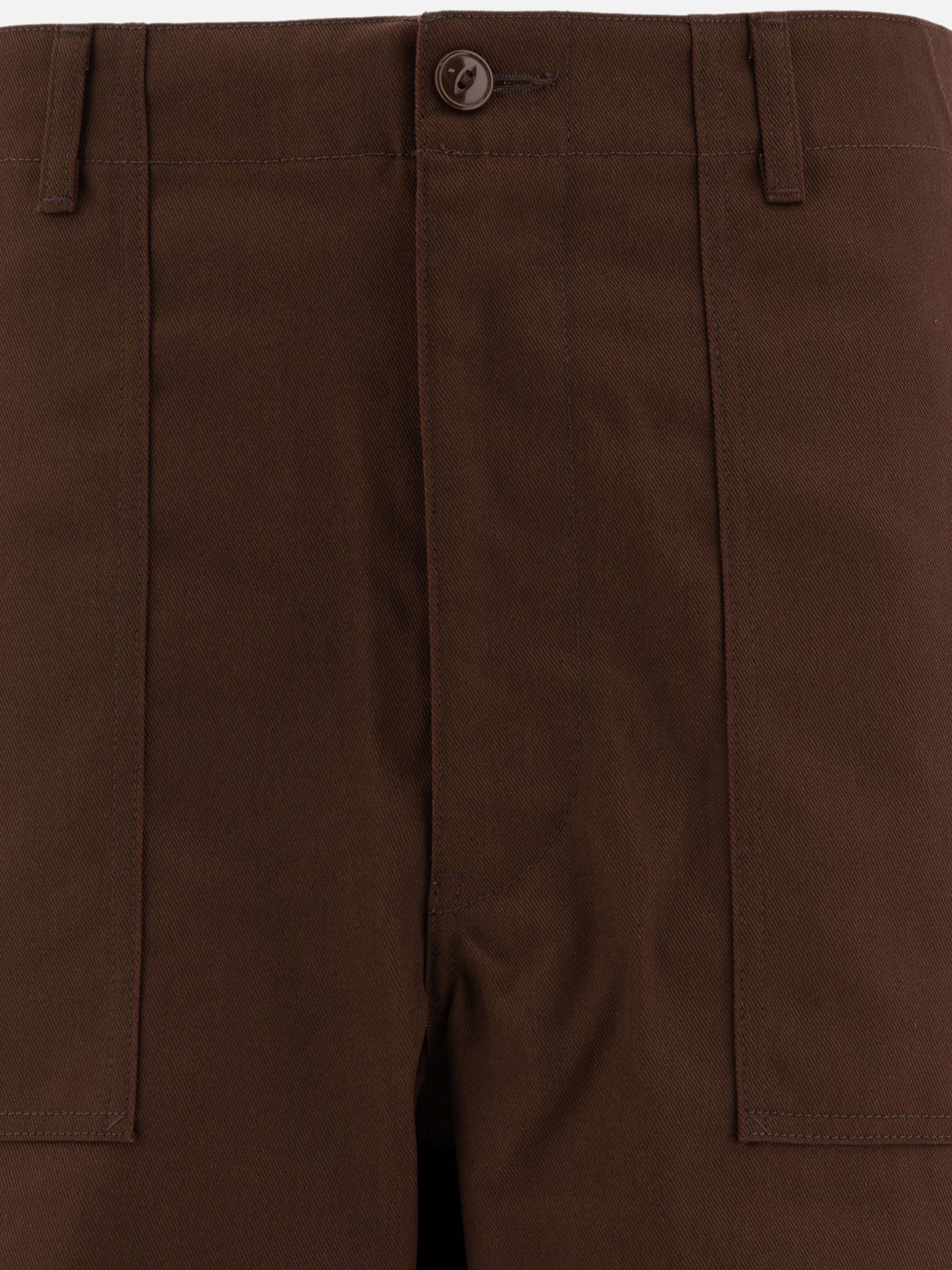 Work pants Solid colour  Brown - South2 West8 Men | PDP | Replica Handbags  | Zoom-Modal_3
