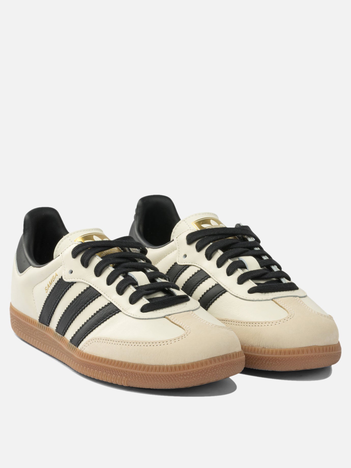 Low top sneakers 100% calf leather - 100% rubber  Beige - Adidas Originals Women | PLP | Replica Handbags  | 2
