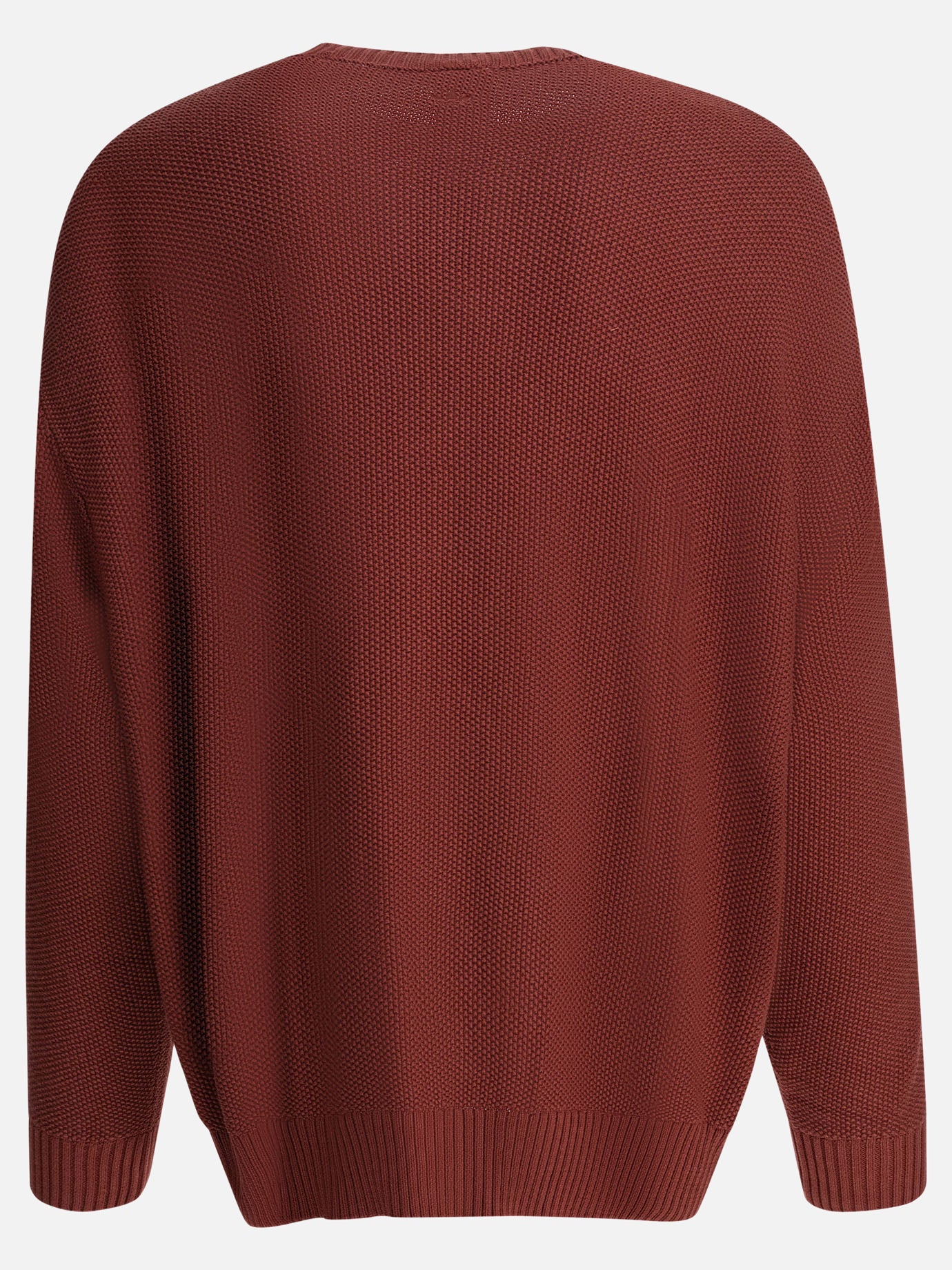 Crewneck sweaters Embroidered  Bordeaux - Adidas Originals Men | PDP | Replica Handbags  | 2
