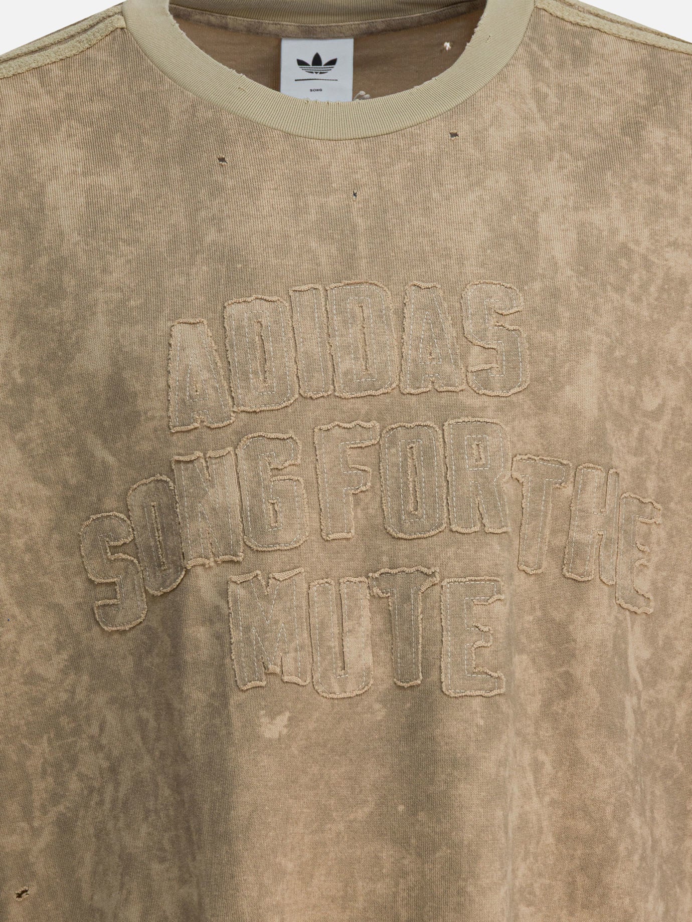 Crewneck t-shirts Graphics  Beige - Adidas Originals Men | PDP | Replica Handbags  | Zoom-Modal_3
