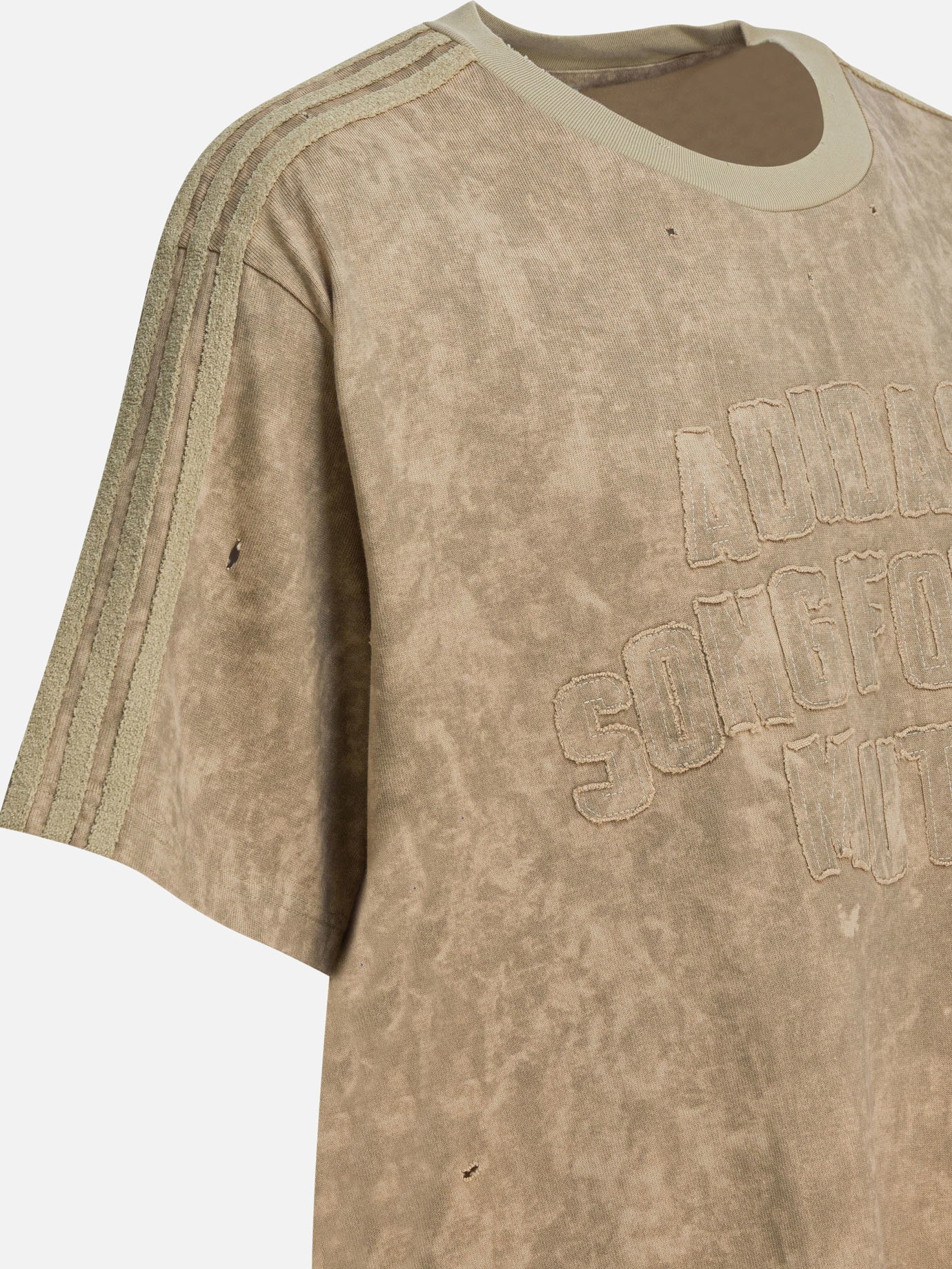 Crewneck t-shirts Graphics  Beige - Adidas Originals Men | PDP | Replica Handbags  | thumbnail_4