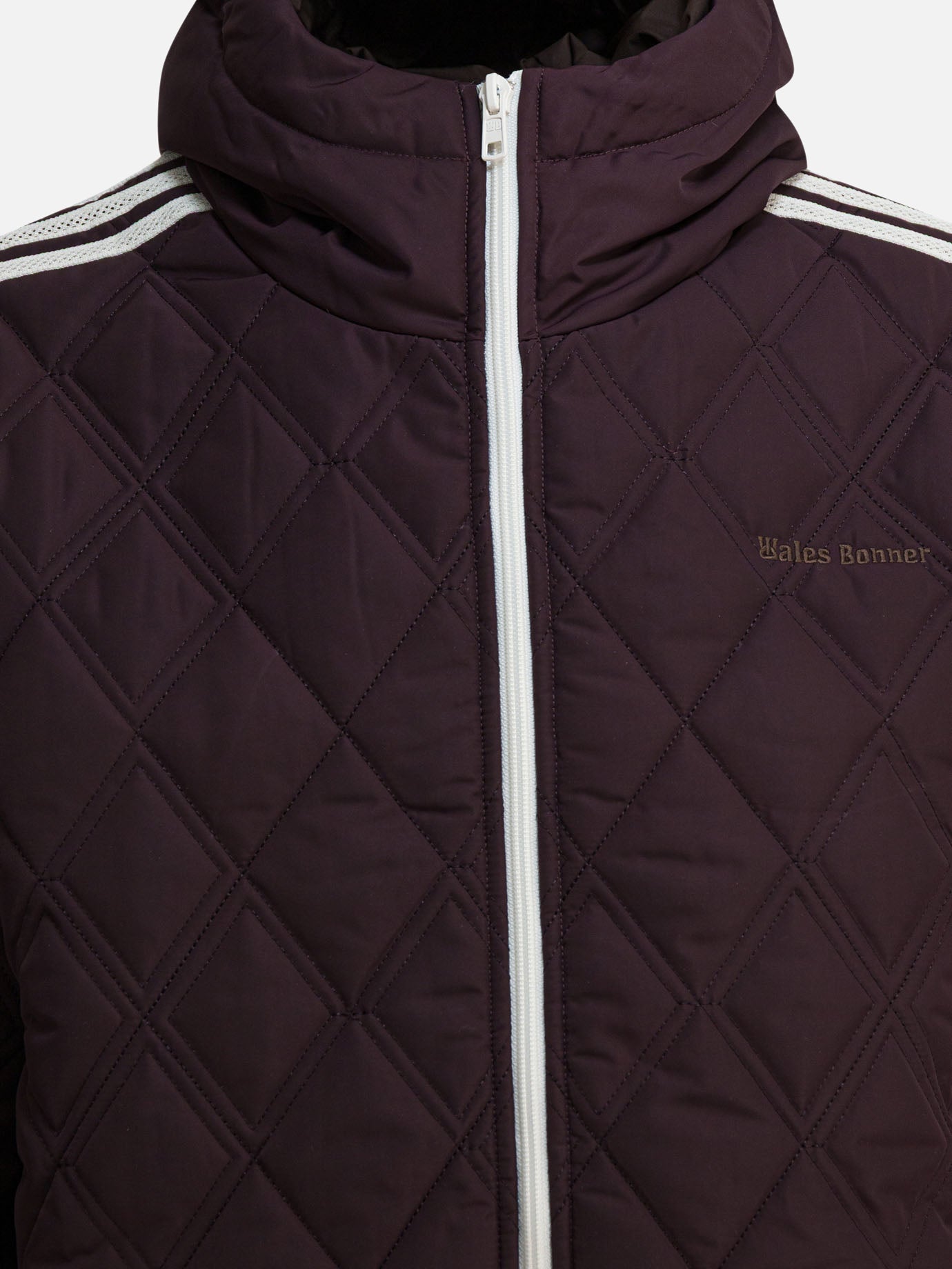 Quilted & Utility Jackets Logo  Bordeaux - Adidas Originals Men | PDP | Replica Handbags  | thumbnail_3