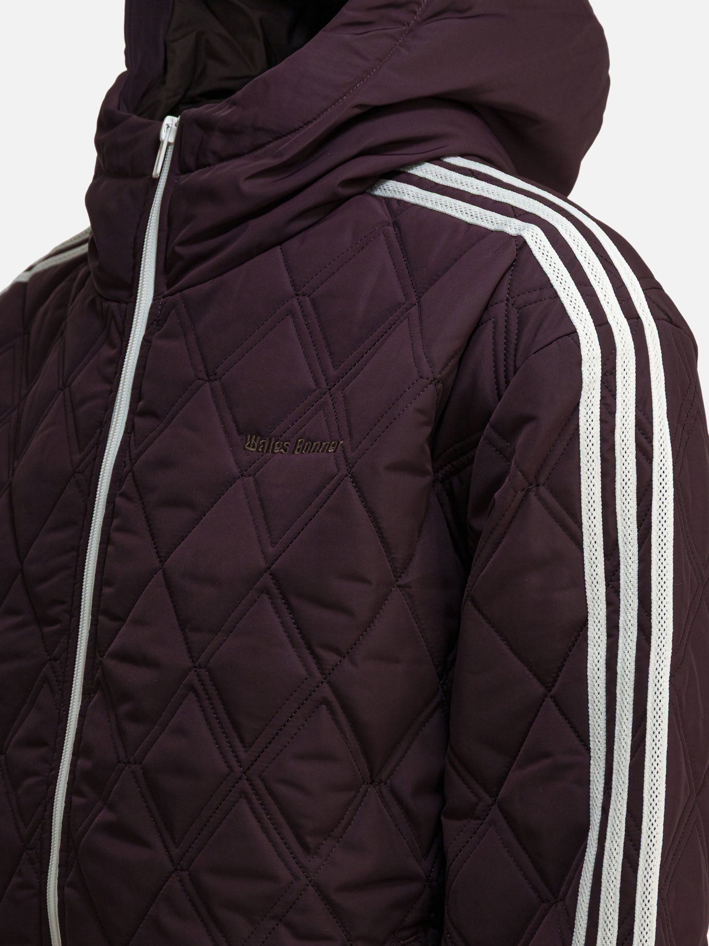 Quilted & Utility Jackets Logo  Bordeaux - Adidas Originals Men | PDP | Replica Handbags  | thumbnail_4