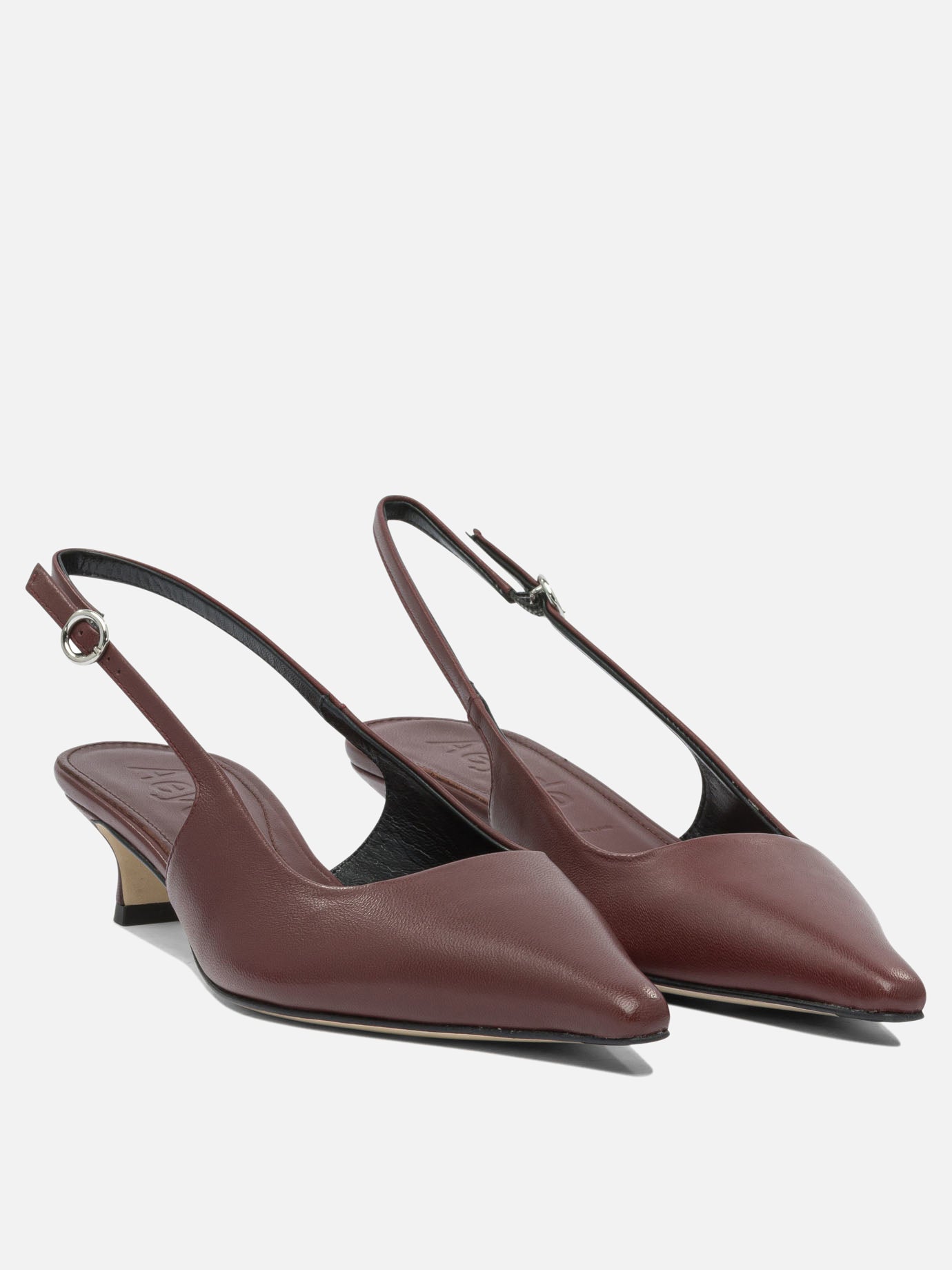 Slingbacks 100% leather - 70% leather 30% rubber  Bordeaux - Aeyde Women | PLP | Replica Handbags  | 2

