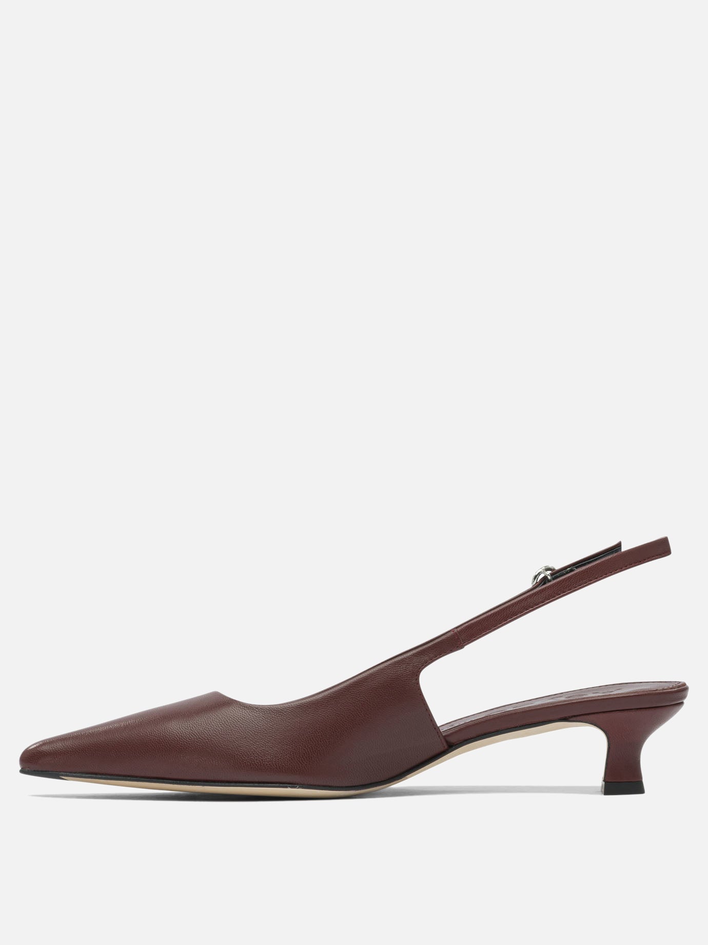 Slingbacks 100% leather - 70% leather 30% rubber  Bordeaux - Aeyde Women | PDP | Replica Handbags  | thumbnail_3