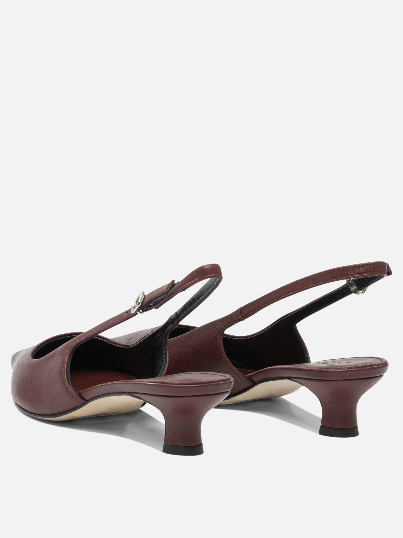 Slingbacks 100% leather - 70% leather 30% rubber  Bordeaux - Aeyde Women | PDP | Replica Handbags  | thumbnail_4
