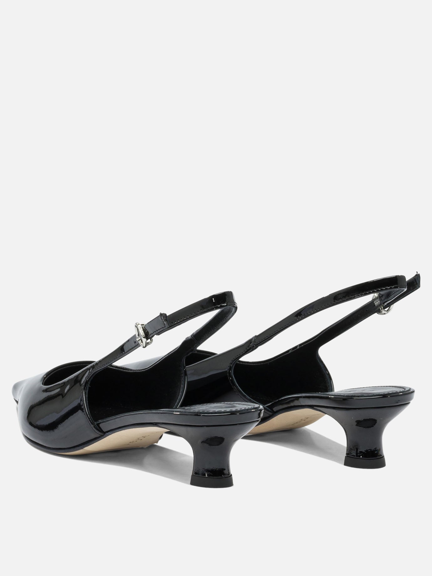 Slingbacks 100% leather - 70% leather 30% rubber  Black - Aeyde Women | PDP | Replica Handbags  | thumbnail_4