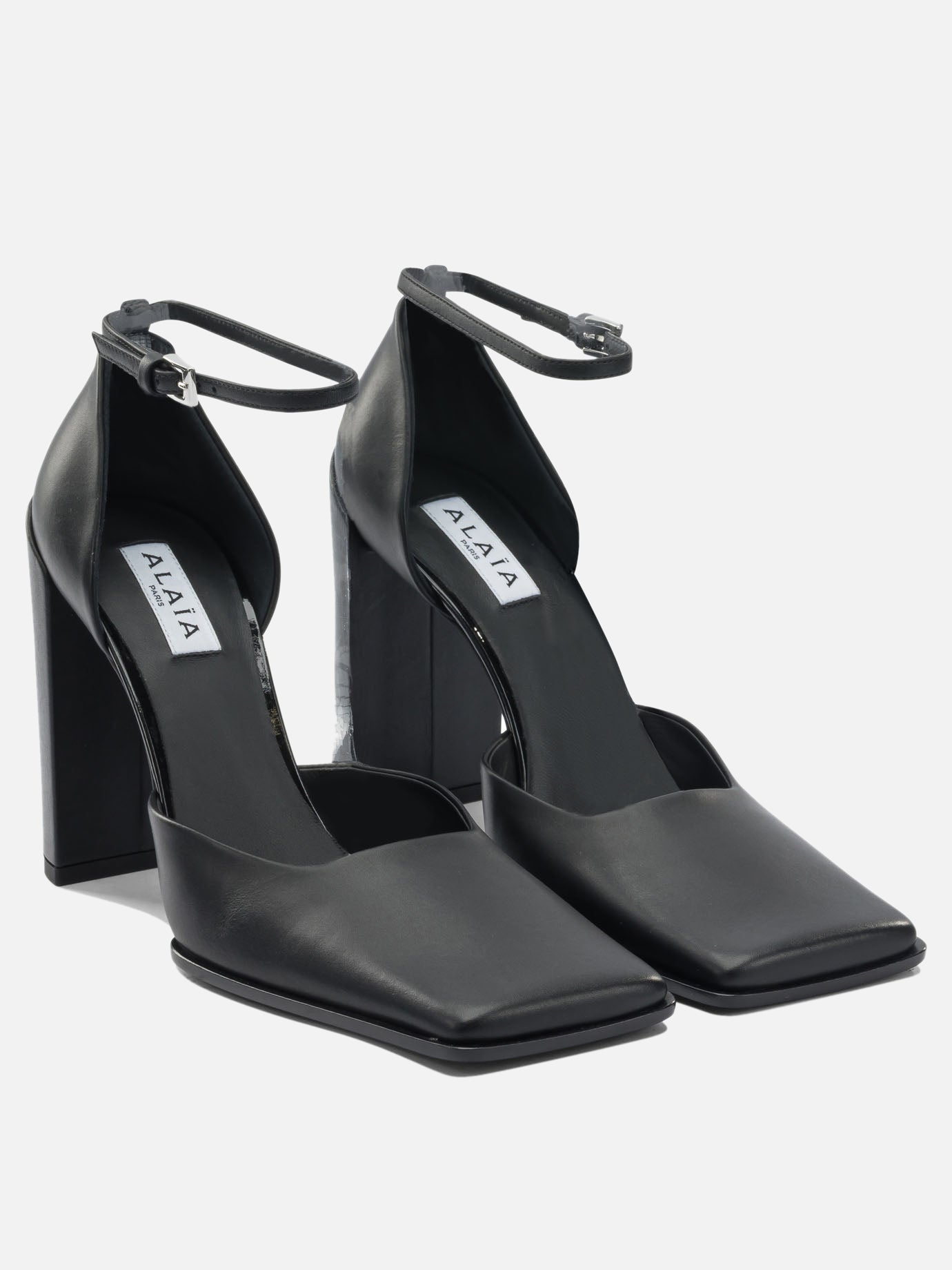 Pumps 100% calfskin  Black - Alaïa Women | PDP | Replica Handbags  | Zoom-Modal_2
